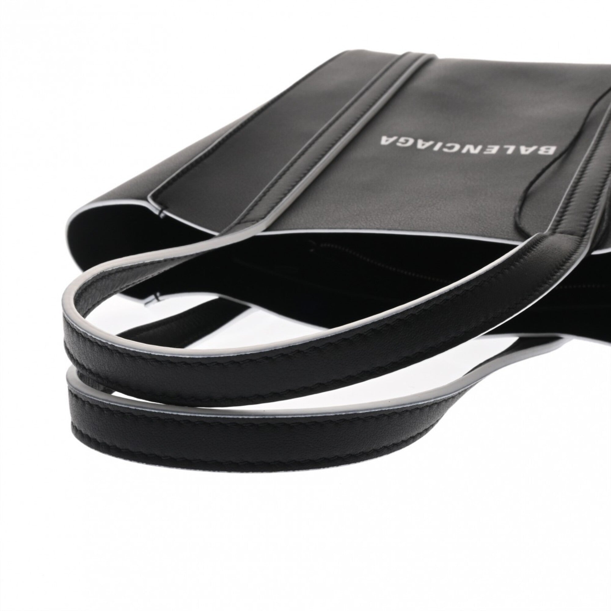 Balenciaga Black Leather Tote Bag (Pre-Owned)