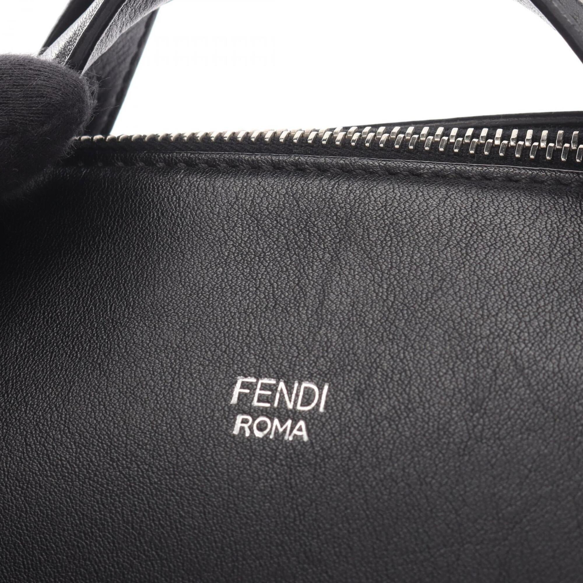 Fendi Black Leather Handbag (Pre-Owned)