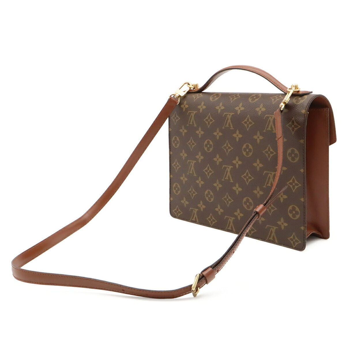 Louis Vuitton Monogram Brown Monogram Handbag Shoulder Bag (Pre-Owned)