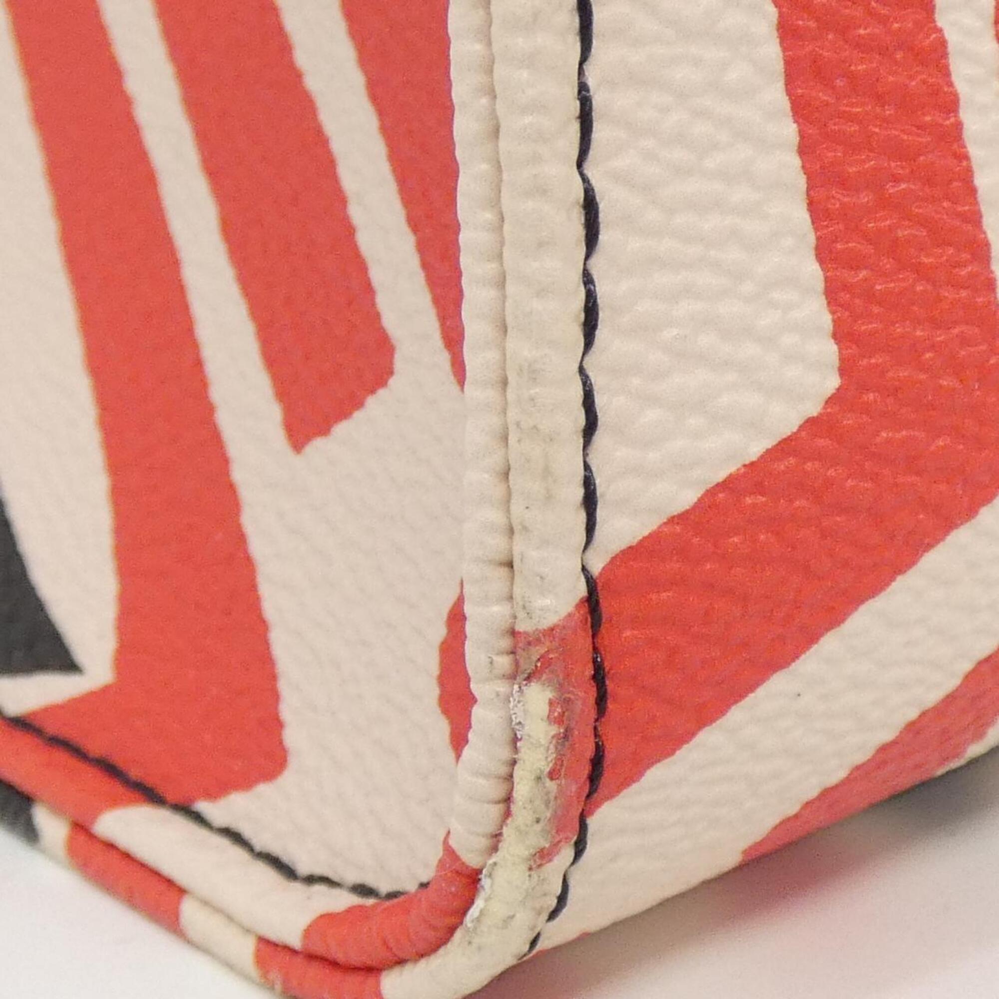 Louis Vuitton Cream Rouge Coated Canvas Handbag (Pre-Owned)