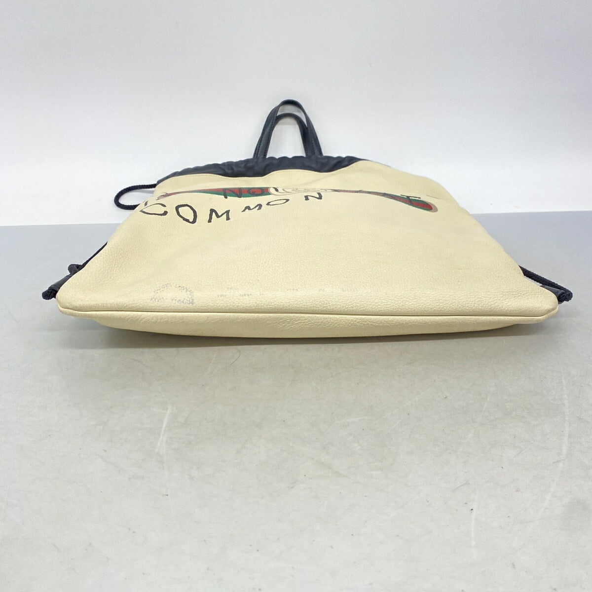 Gucci Ivory Leather Backpack (Pre-Owned)