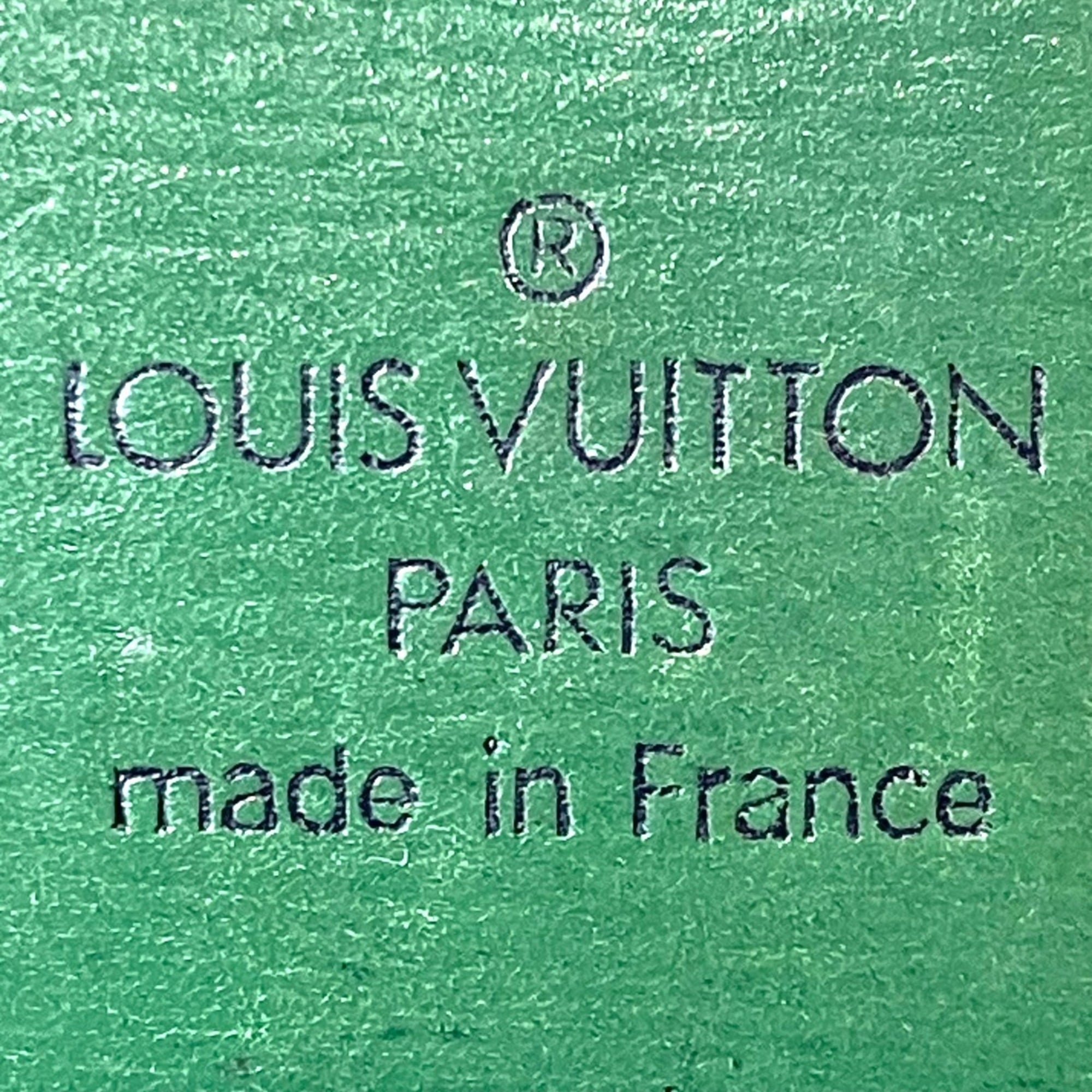 Louis Vuitton Epi Green Epi Leather Long Wallet (Bi-Fold) (Pre-Owned)