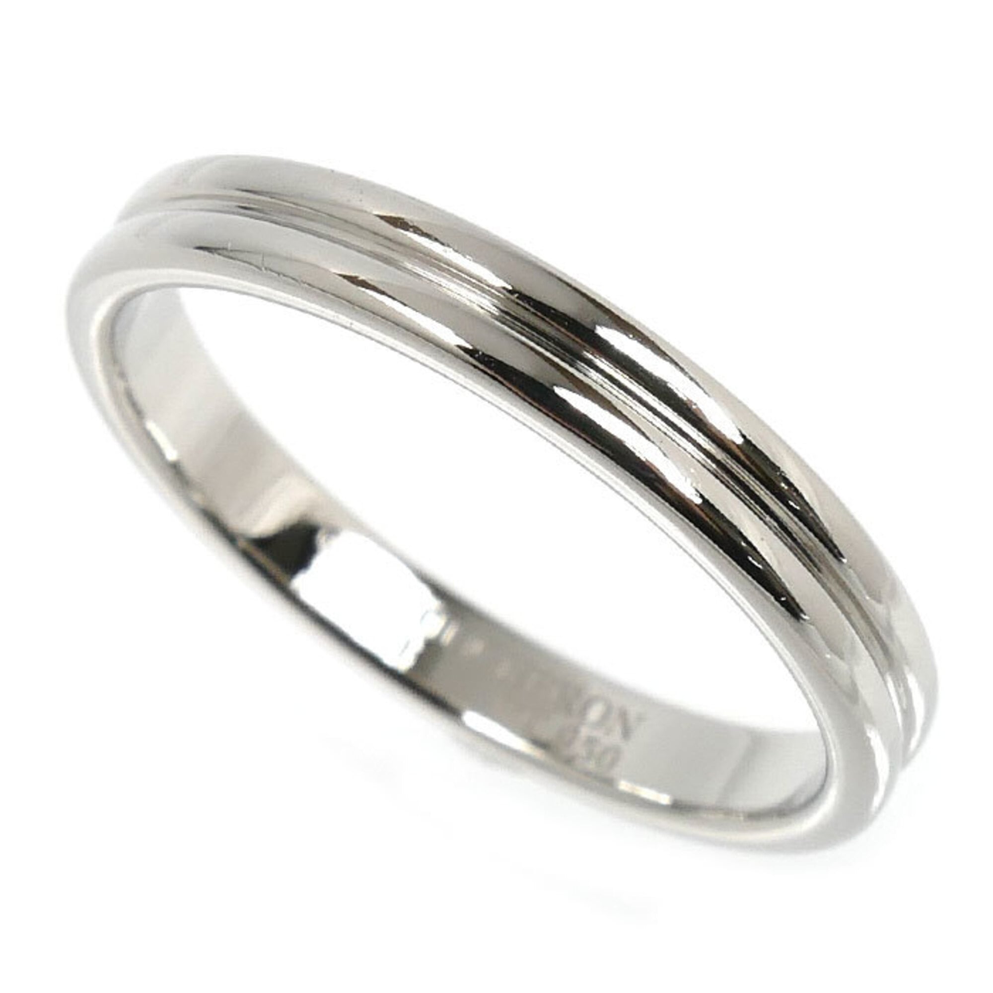 Boucheron Platinum 950 Band Ring (Pre-Owned)