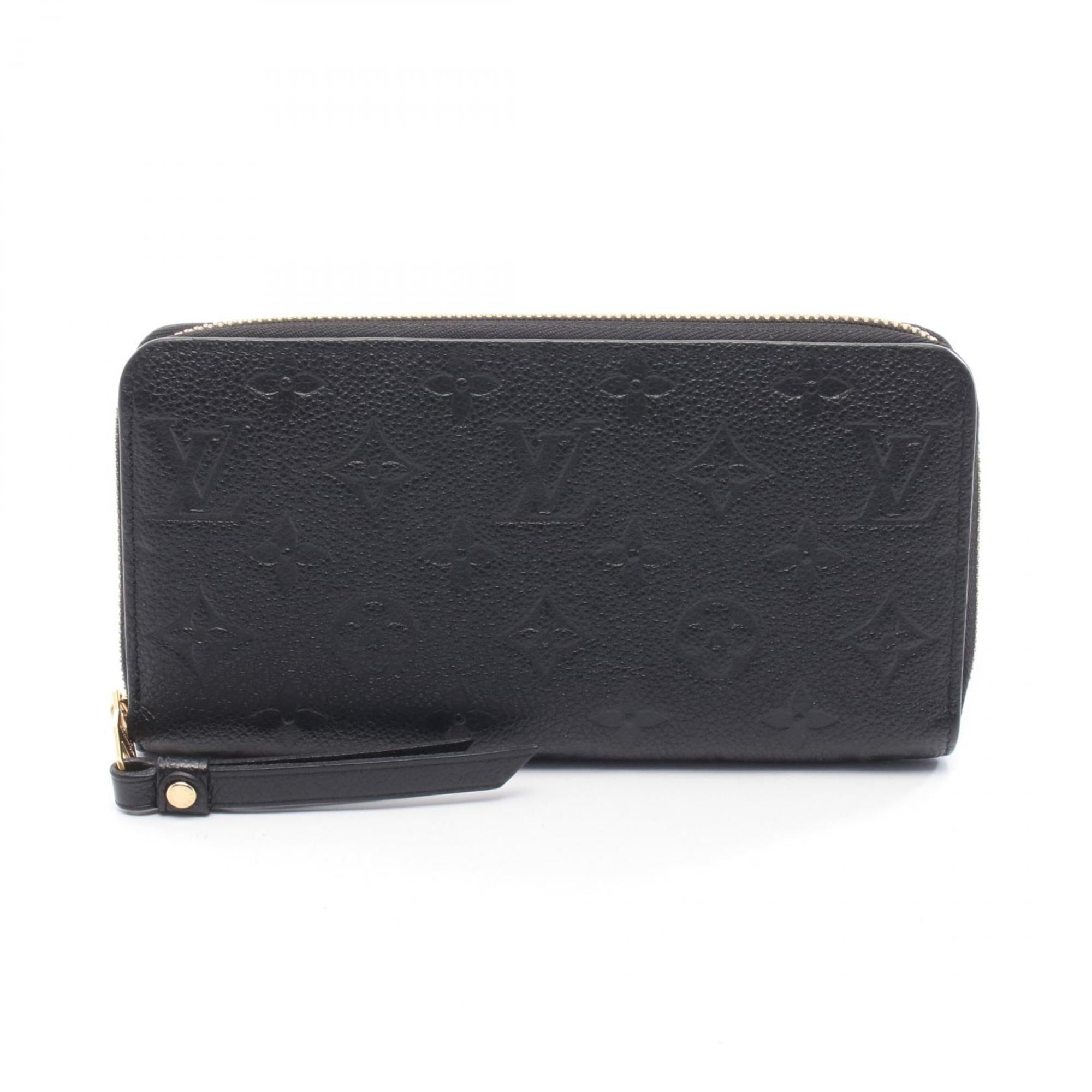 Louis Vuitton Infini Navy Monogram Empreinte Long Wallet (Bi-Fold) (Pre-Owned)