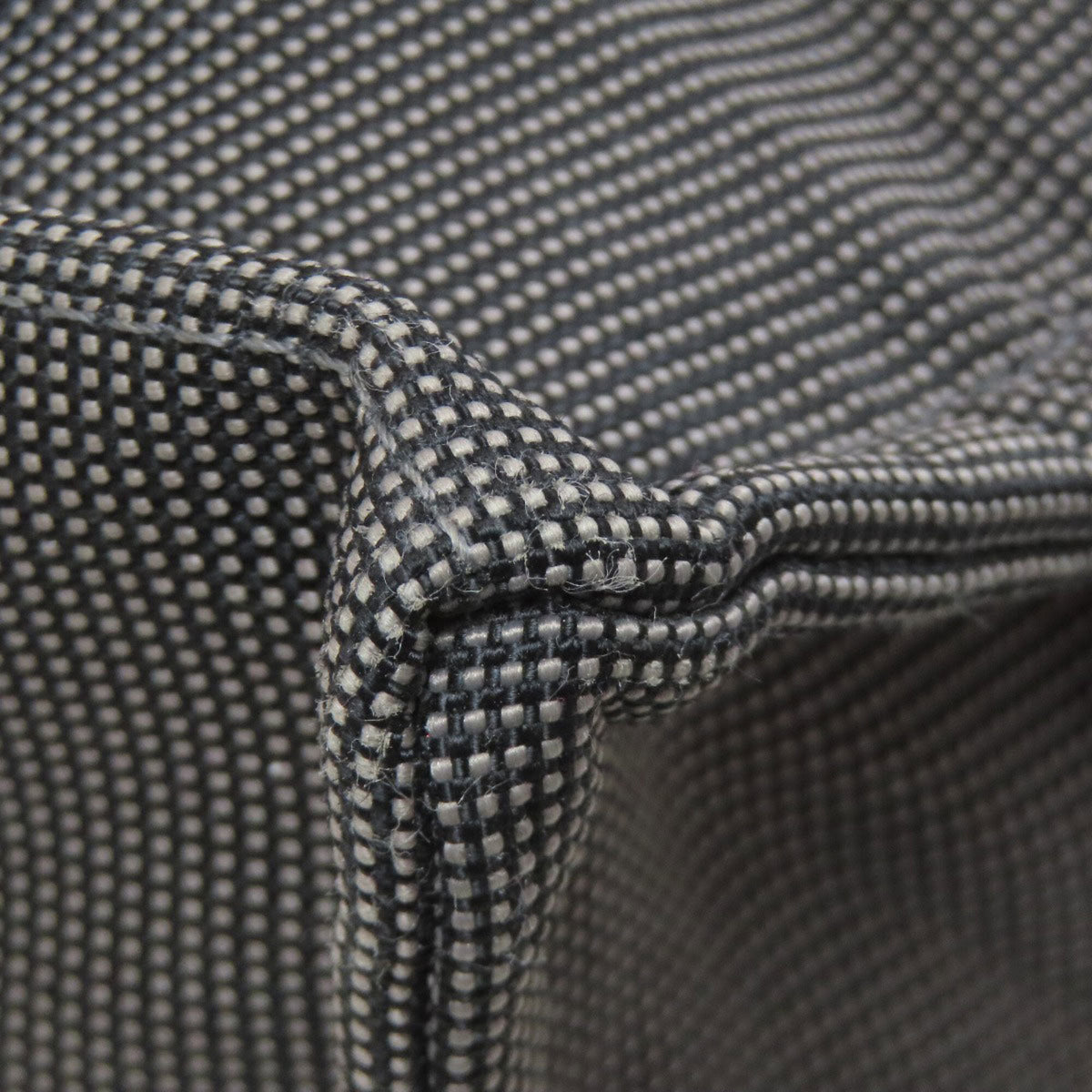 Hermes Gray Canvas Backpack (Pre-Owned)