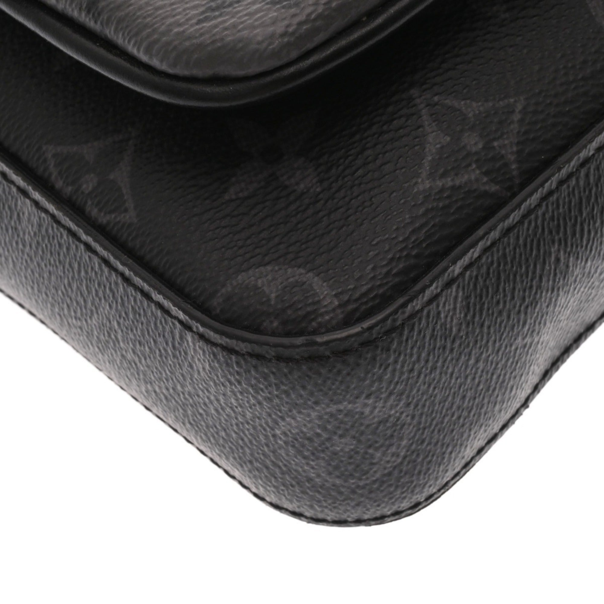 Louis Vuitton Black Gray Monogram Eclipse Shoulder Bag (Pre-Owned)