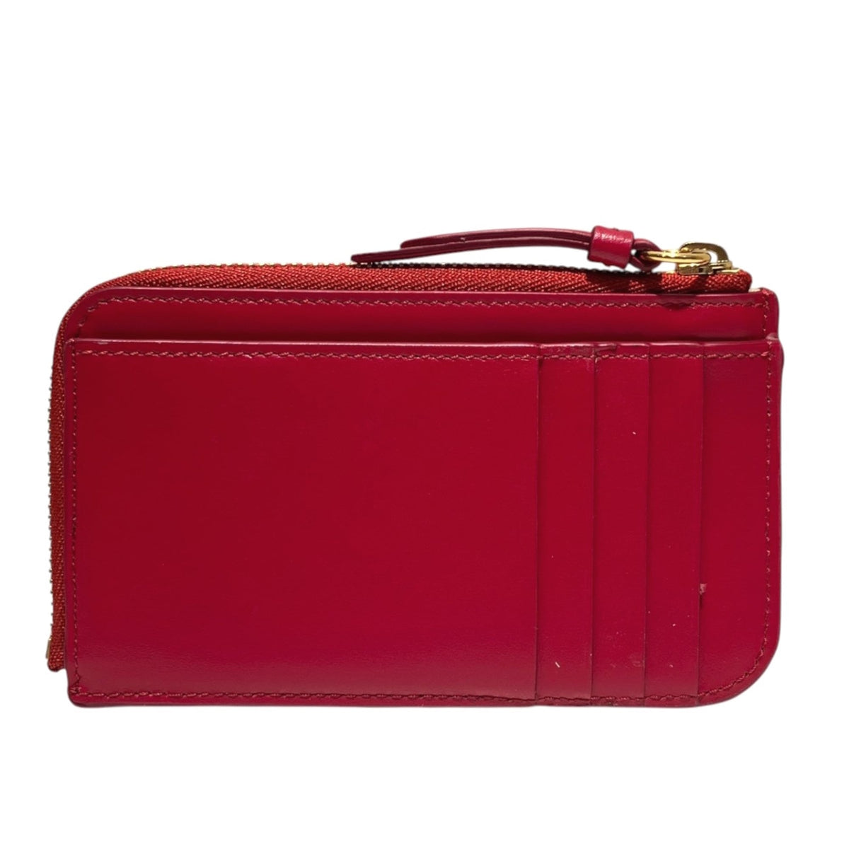 Chloé Red Color Leather Coin Purse/Coin Case (Pre-Owned)