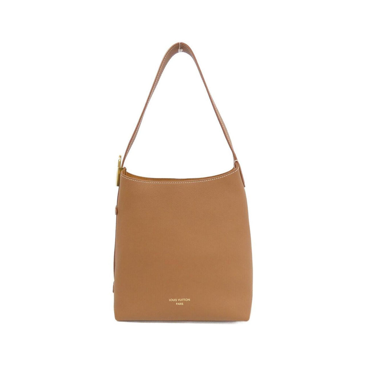 Louis Vuitton Brown Cognac Leather Shoulder Bag (Pre-Owned)