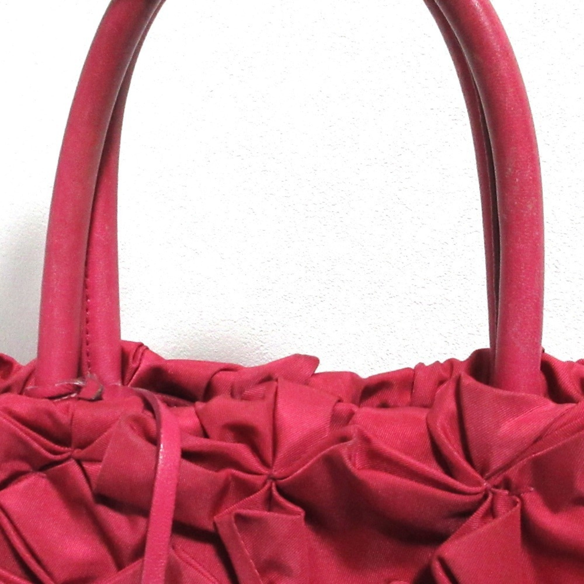 Prada Pink Nylon Handbag (Pre-Owned)