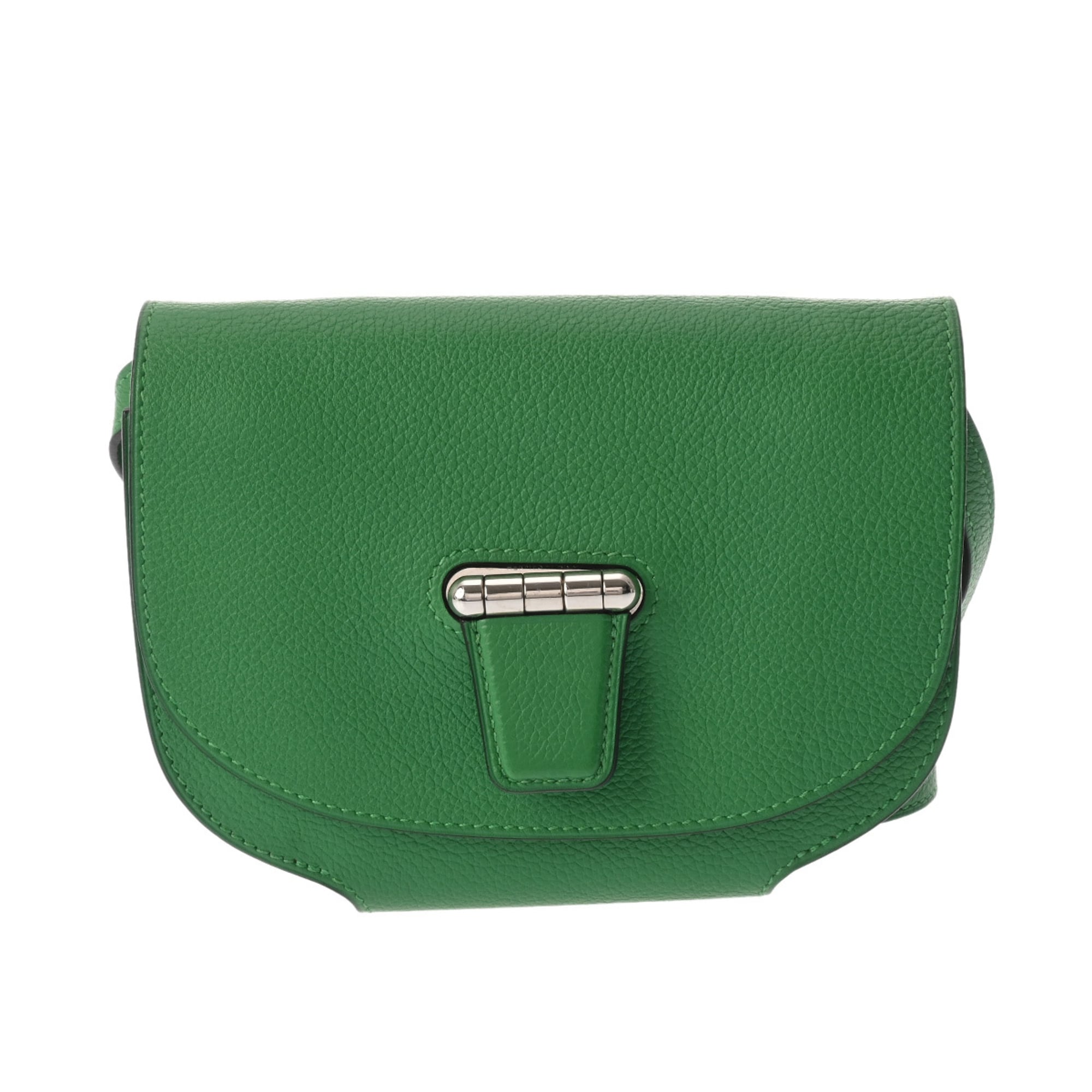 Hermes Bambou Evercalf Leather Shoulder Bag (Pre-Owned)