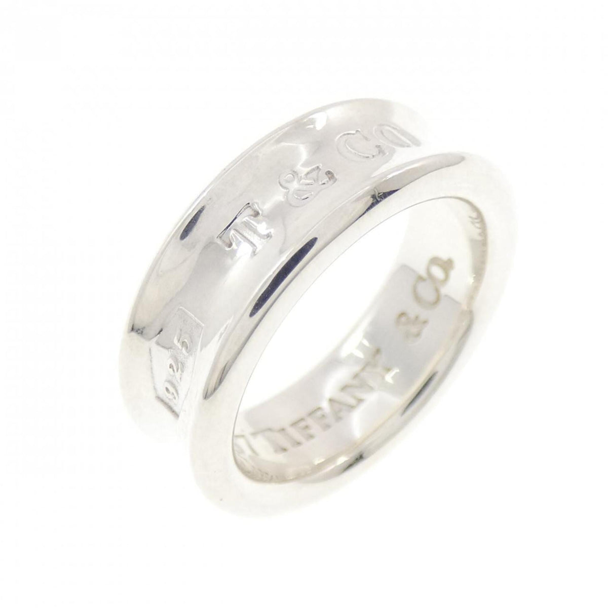Tiffany 1837 Silver 925 Band Ring (Pre-Owned)