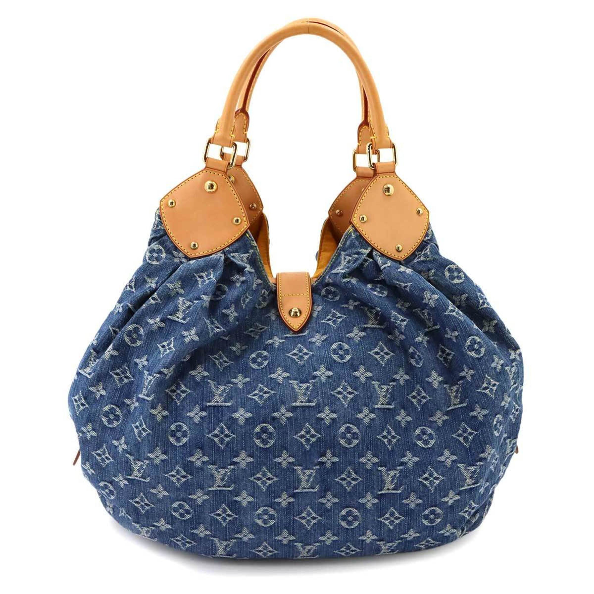 Louis Vuitton Blue Monogram Canvas Monogram Denim Handbag (Pre-Owned)