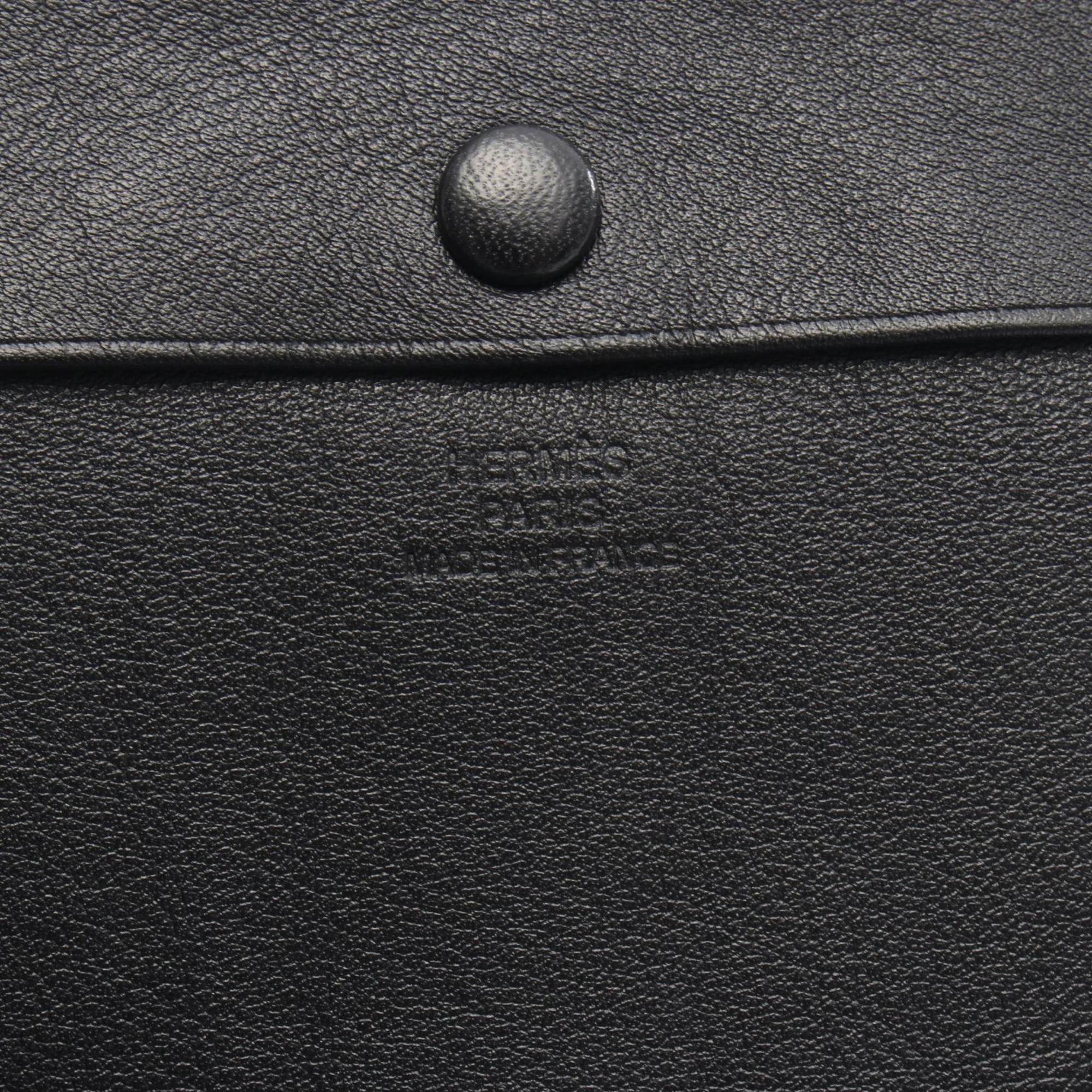 Hermes Black Swift Leather Leather Wallet (Bi-Fold) (Pre-Owned)