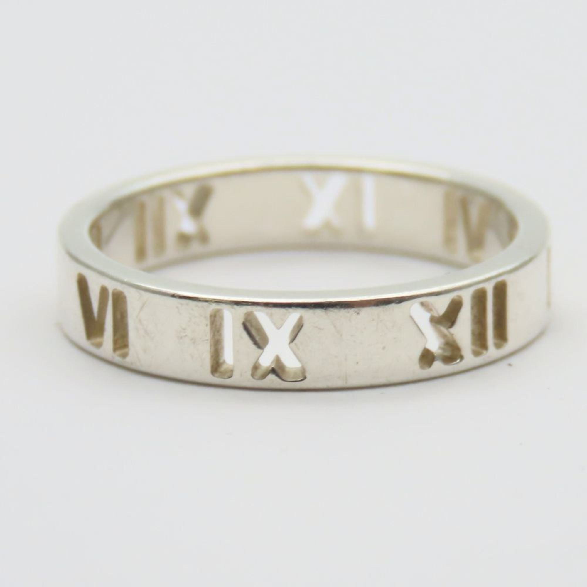 Tiffany Silver Silver 925 Band Ring (Pre-Owned)
