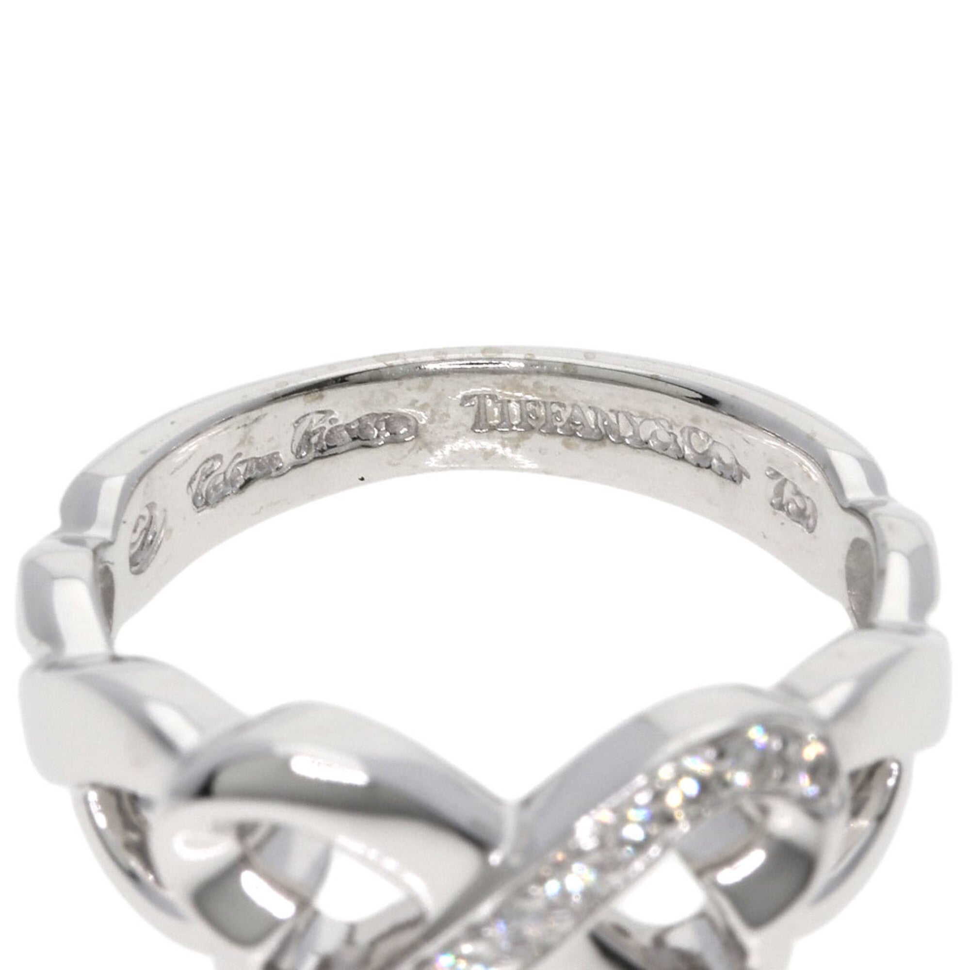 Tiffany White Gold White Gold (18K) Band Ring (Pre-Owned)