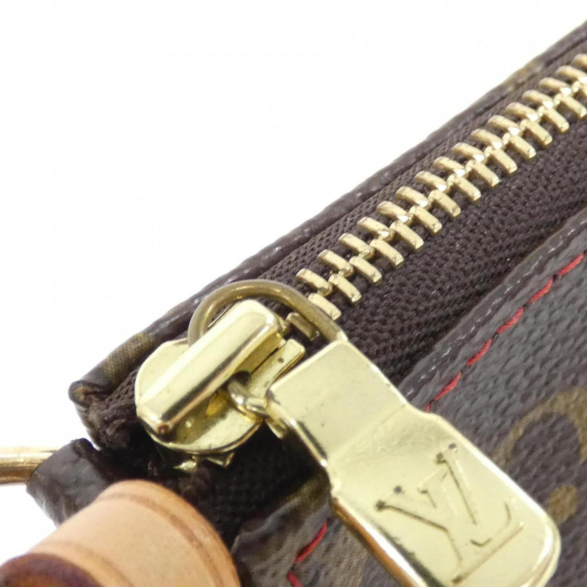 Louis Vuitton Monogram Cherry Marron Monogram Cherry Monogram Pochette Pouch (Pre-Owned)