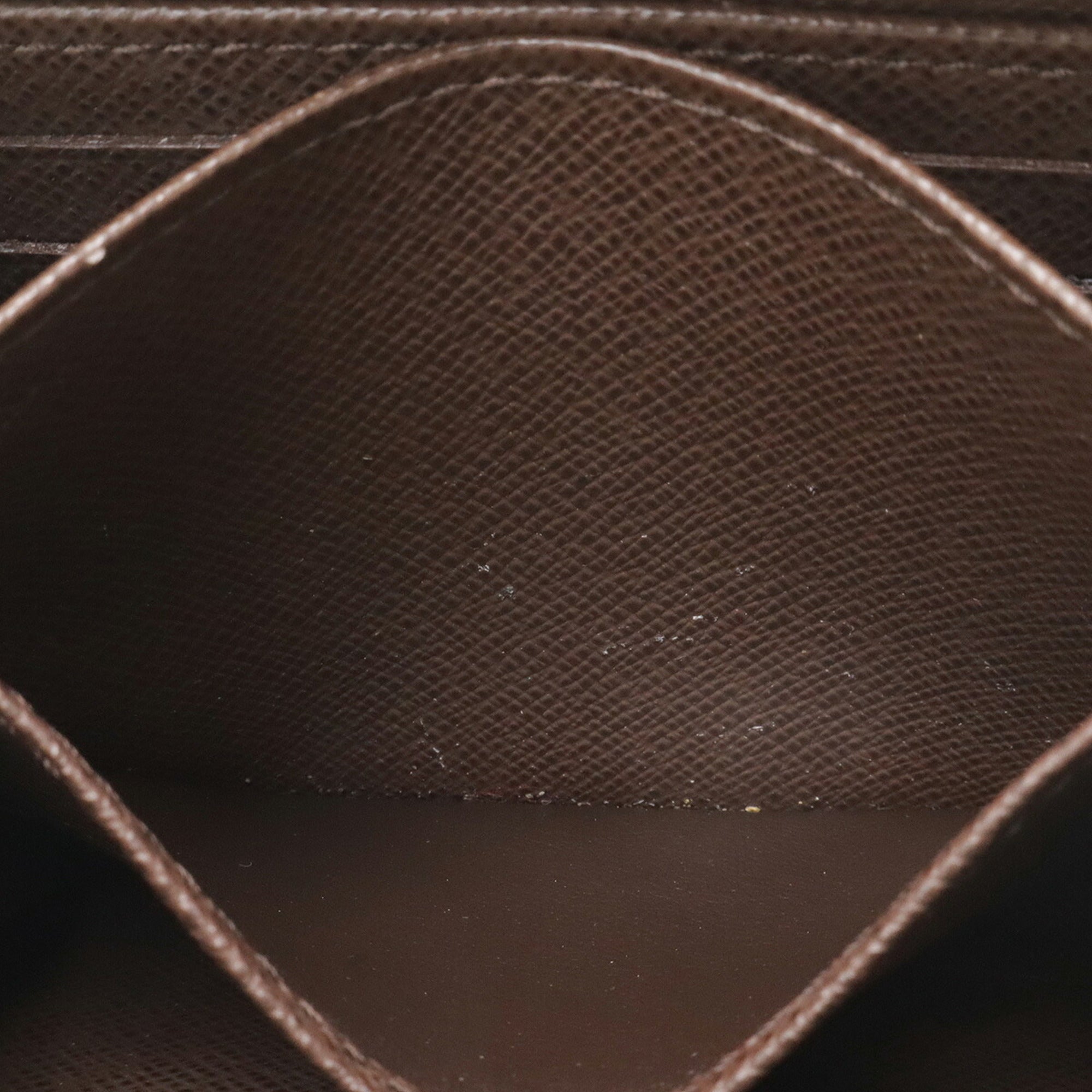 Louis Vuitton Brown Pvc Coated Canvas Coin Purse/Coin Case (Pre-Owned)