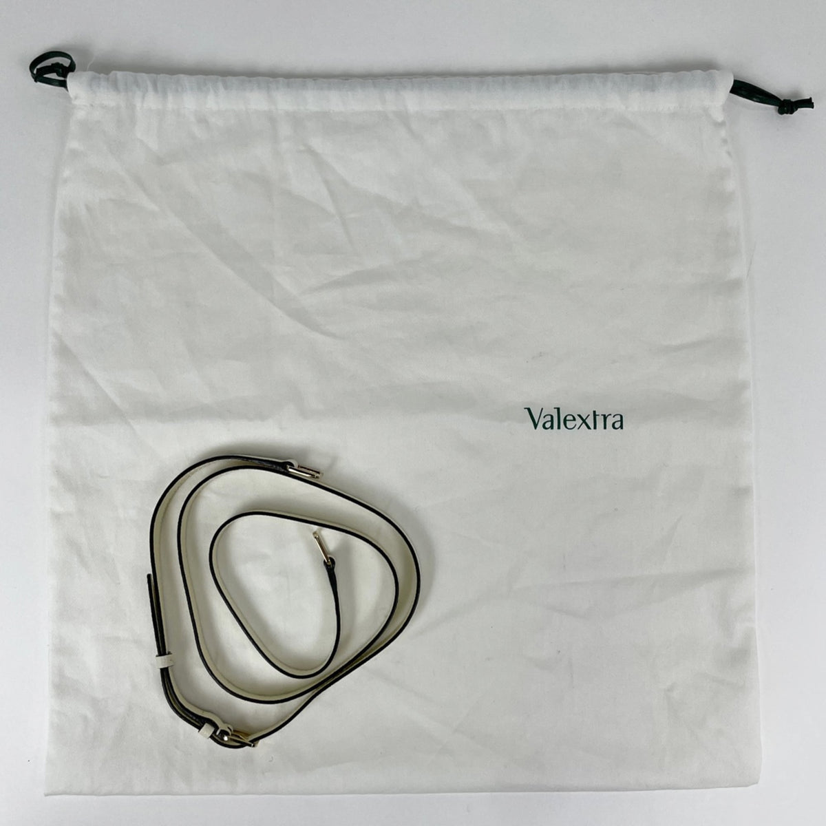 Valextra Ivory Leather Handbag (Pre-Owned)
