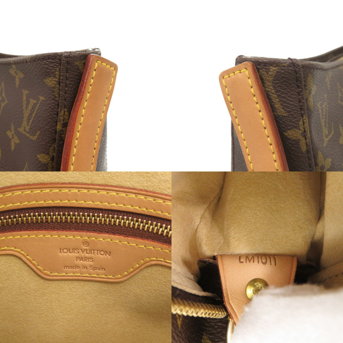 Louis Vuitton Brown Monogram Shoulder Bag (Pre-Owned)