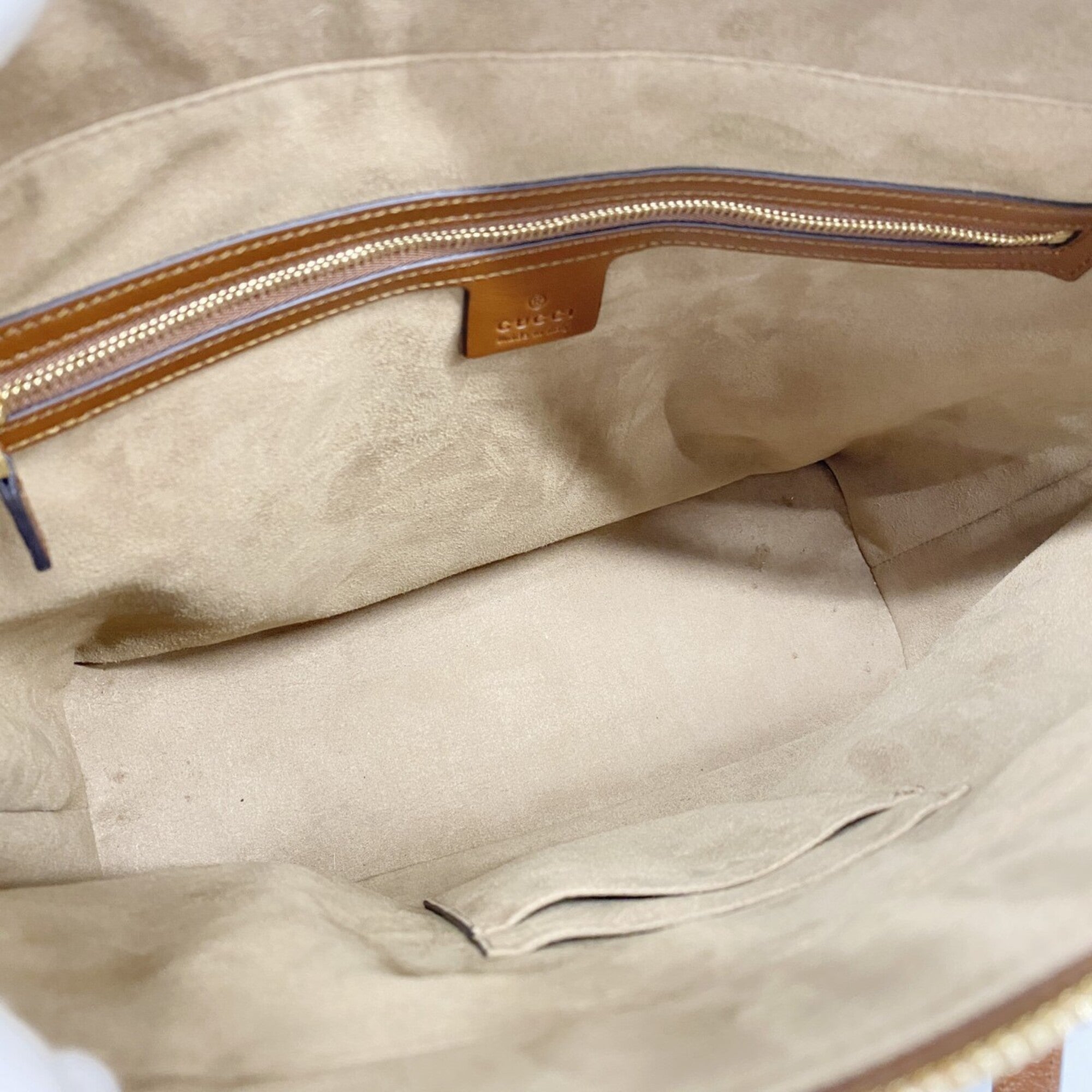 Gucci Brown Pvc Tote Bag (Pre-Owned)