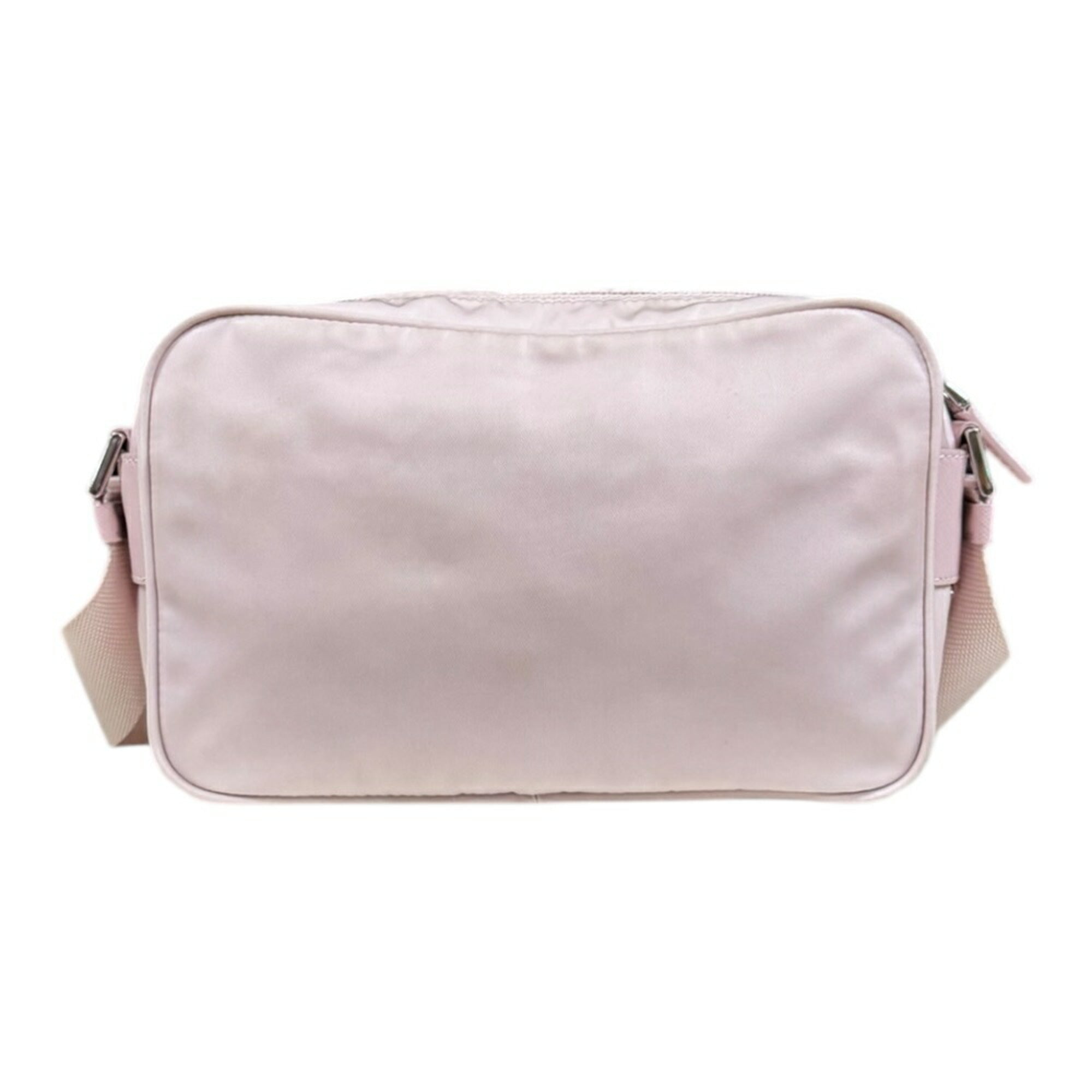 Prada Pink Nylon Shoulder Bag (Pre-Owned)