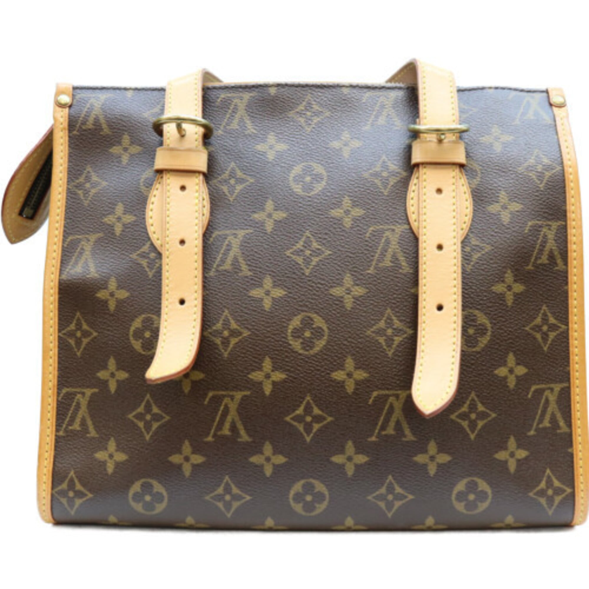 Louis Vuitton Brown Monogram Pouch Shoulder Bag (Pre-Owned)