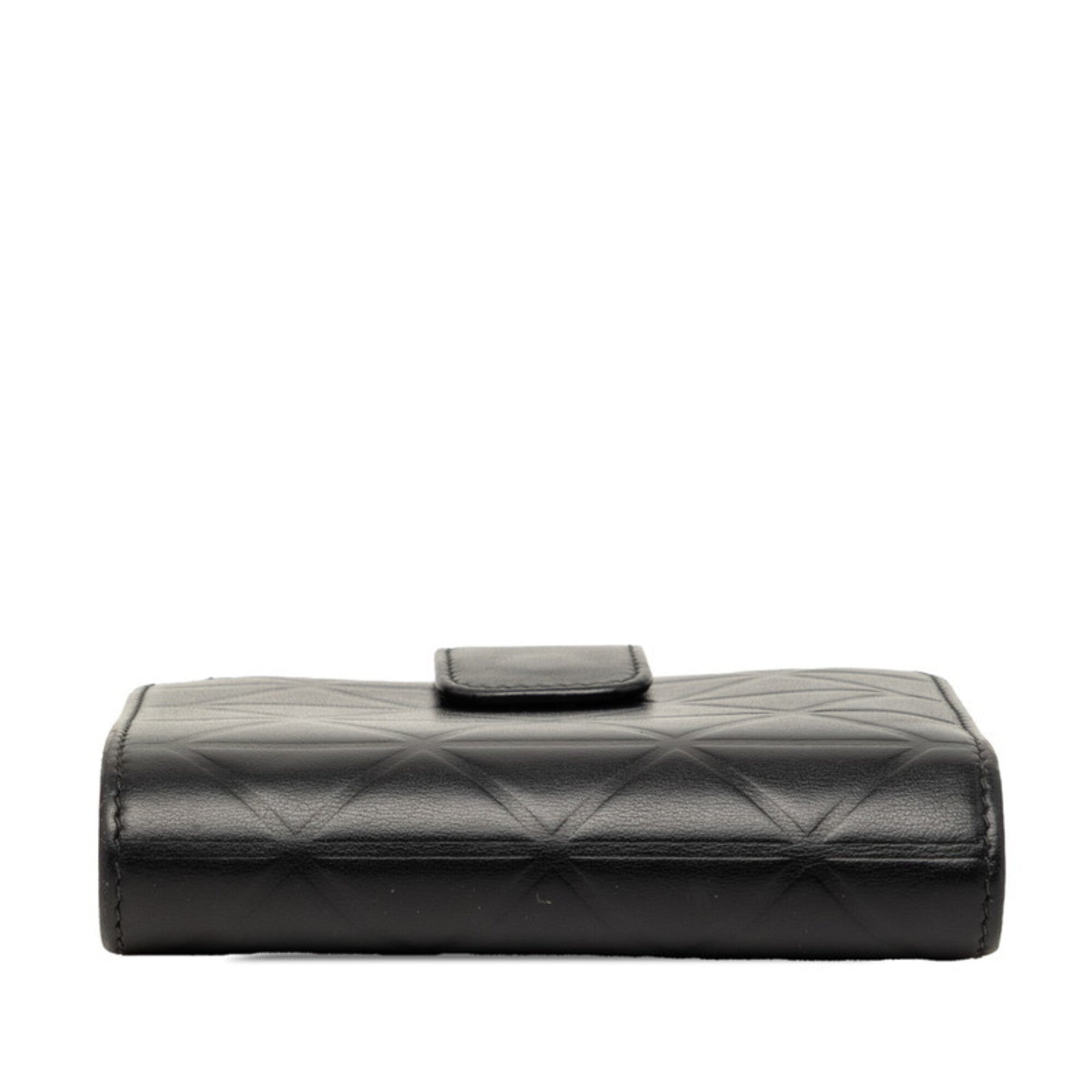 Prada Black Leather Wallet (Bi-Fold) (Pre-Owned)