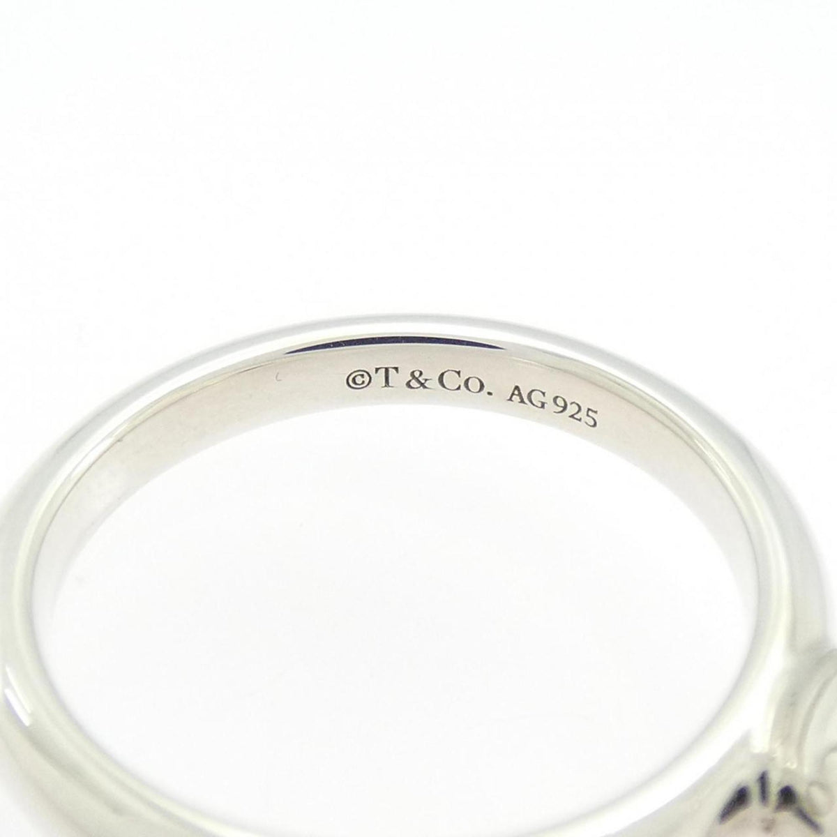 Tiffany Silver 925 Band Ring (Pre-Owned)