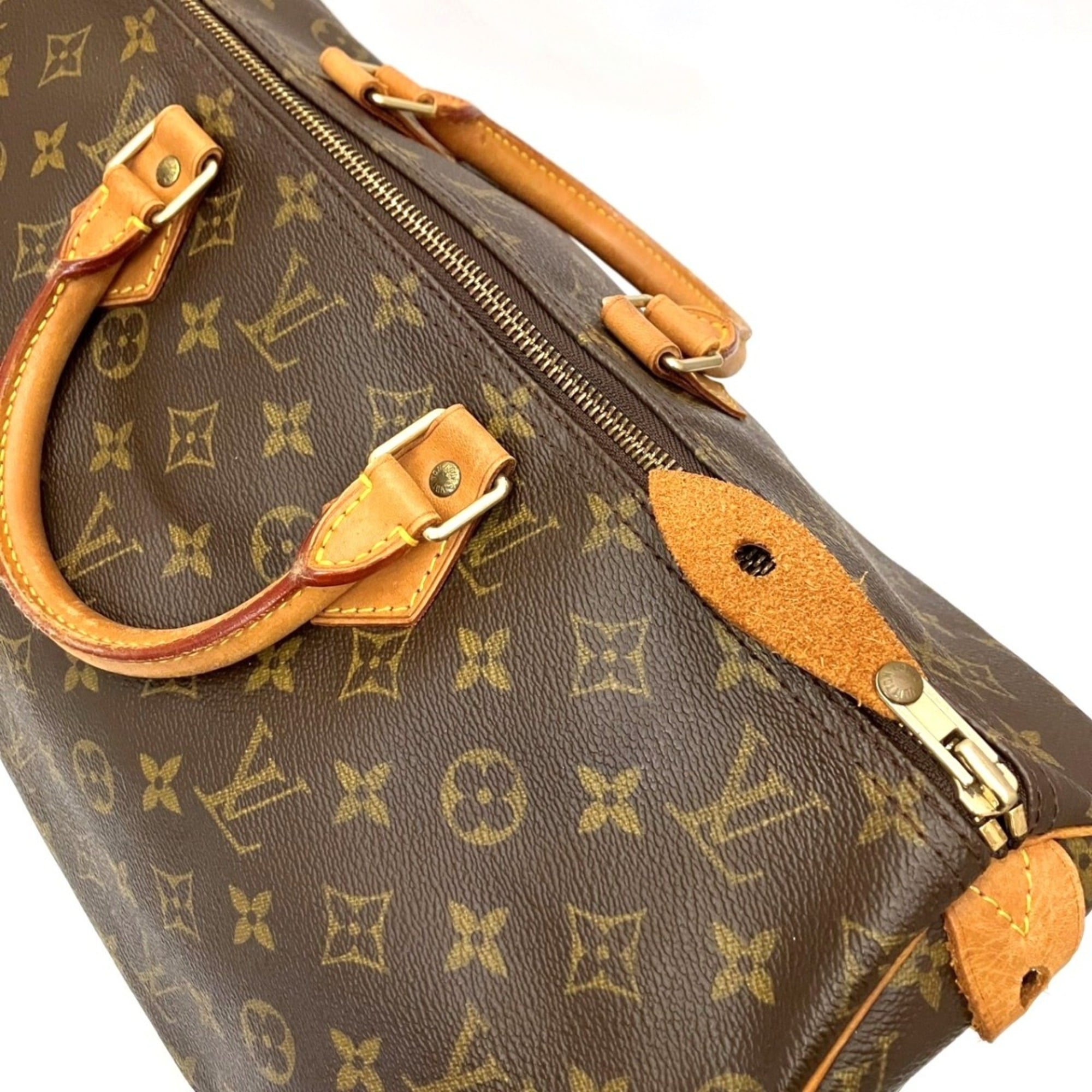 Louis Vuitton Brown Monogram Handbag (Pre-Owned)