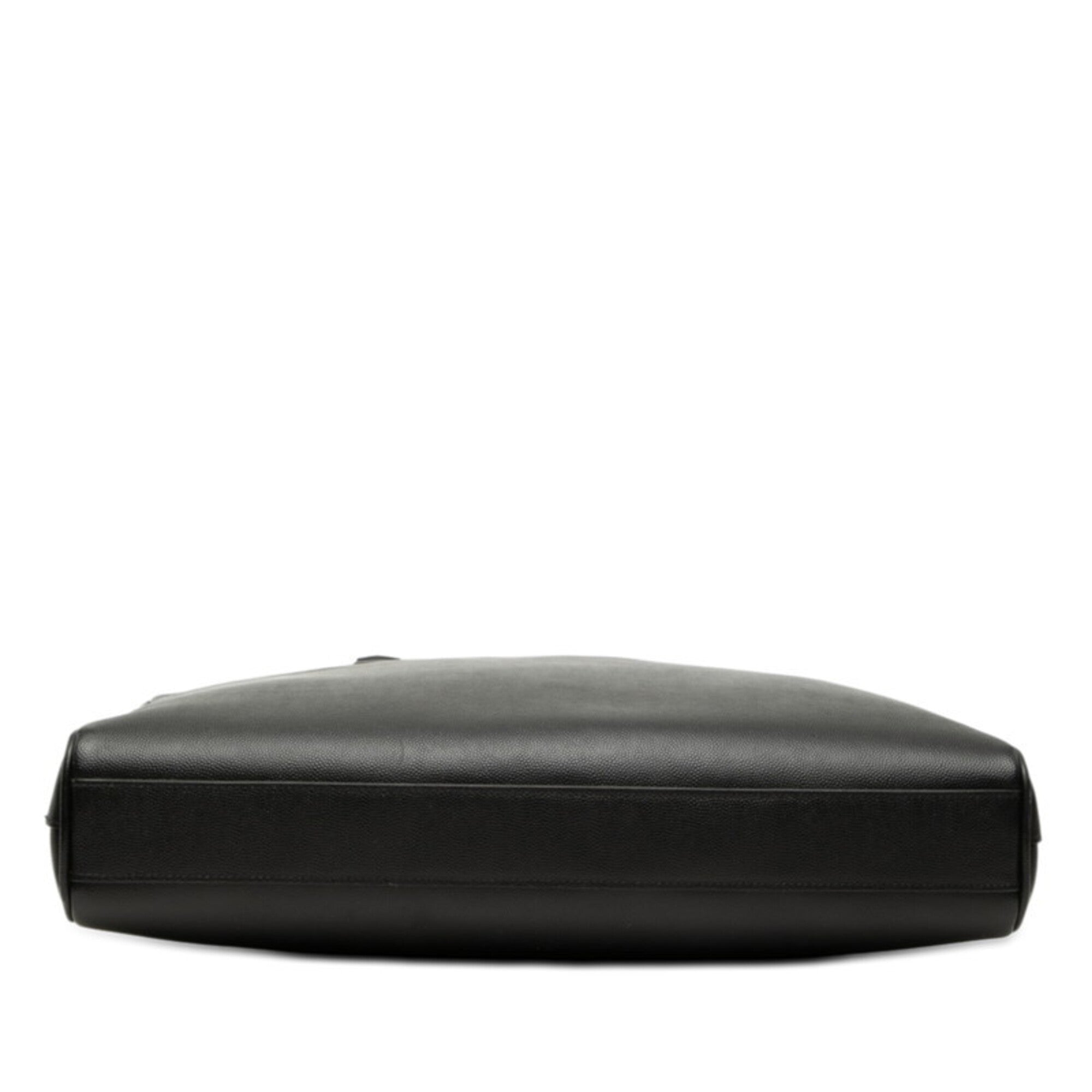 Saint Laurent Black Leather Handbag Shoulder Bag (Pre-Owned)