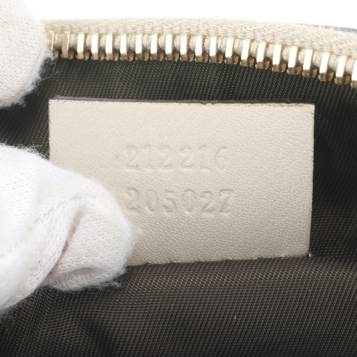 Gucci Ivory Leather Crossbody Bag Shoulder Bag (Pre-Owned)