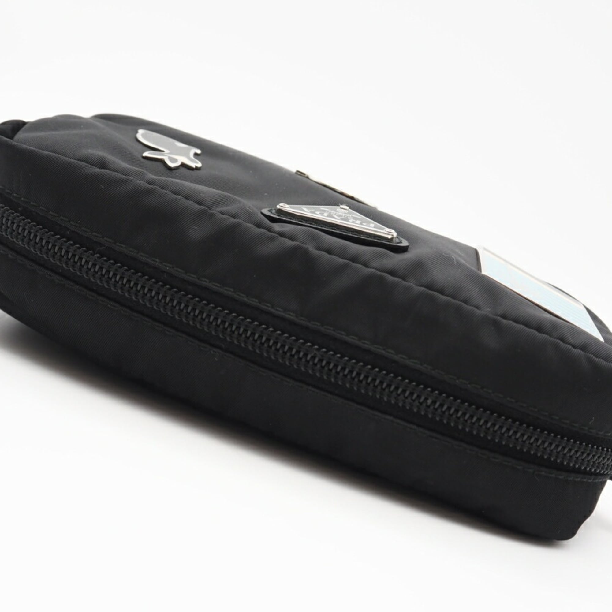 Prada Black Nylon Pouch (Pre-Owned)