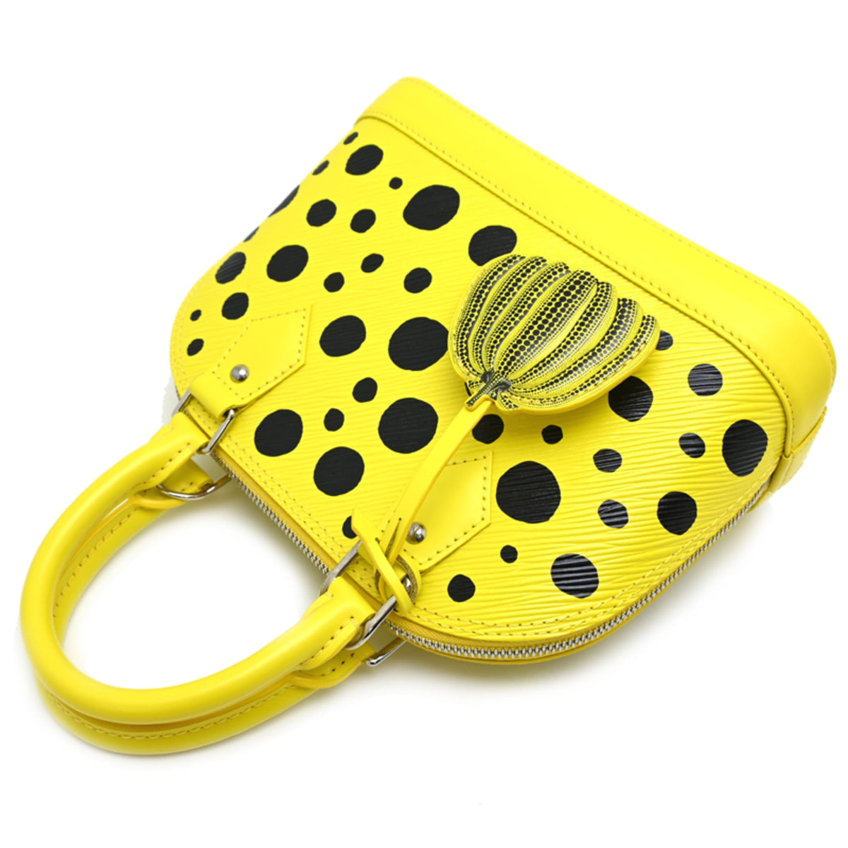 Louis Vuitton Jaune Noir Epi Leather Handbag (Pre-Owned)