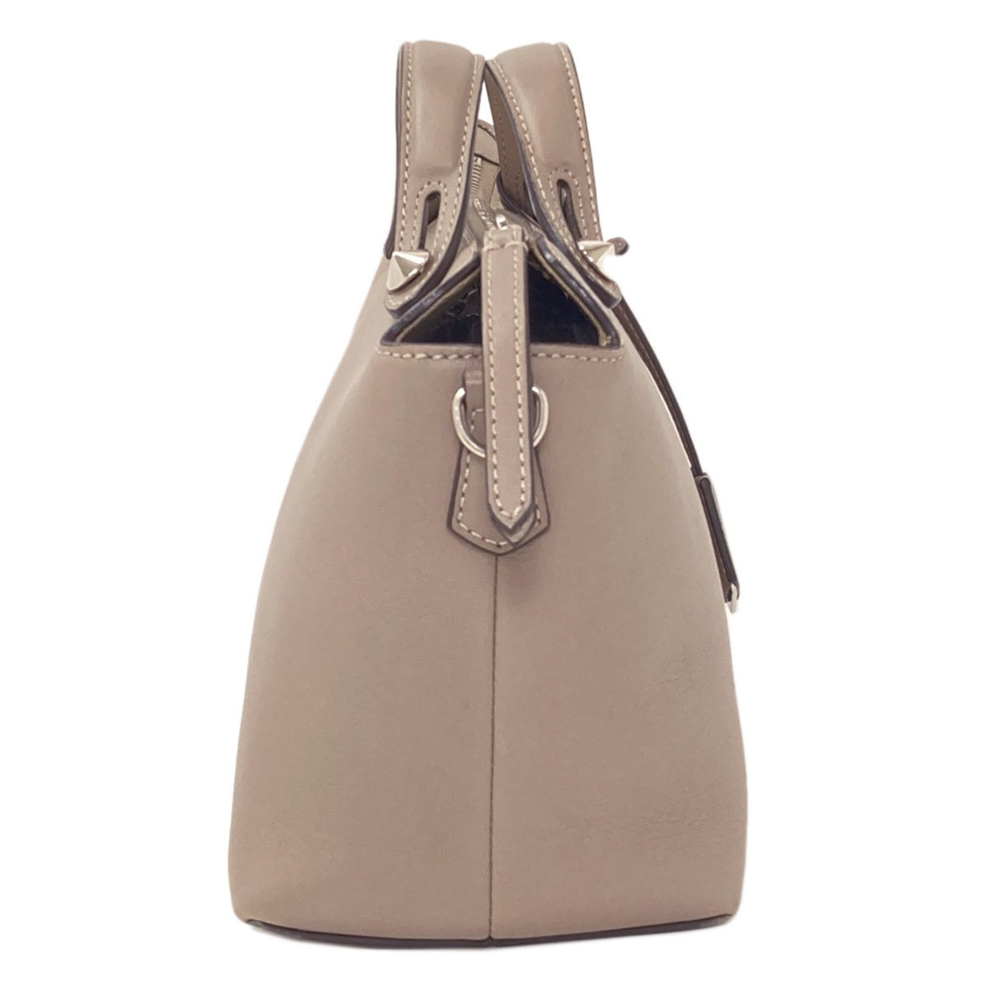 Fendi Brown Leather Handbag (Pre-Owned)