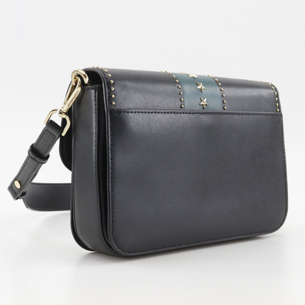Michael Kors Black Leather Shoulder Bag (Pre-Owned)