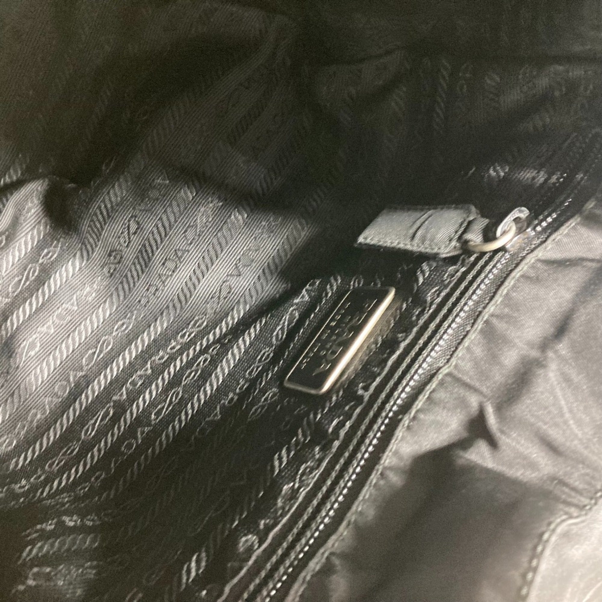Prada Black Cloth Backpack (Pre-Owned)