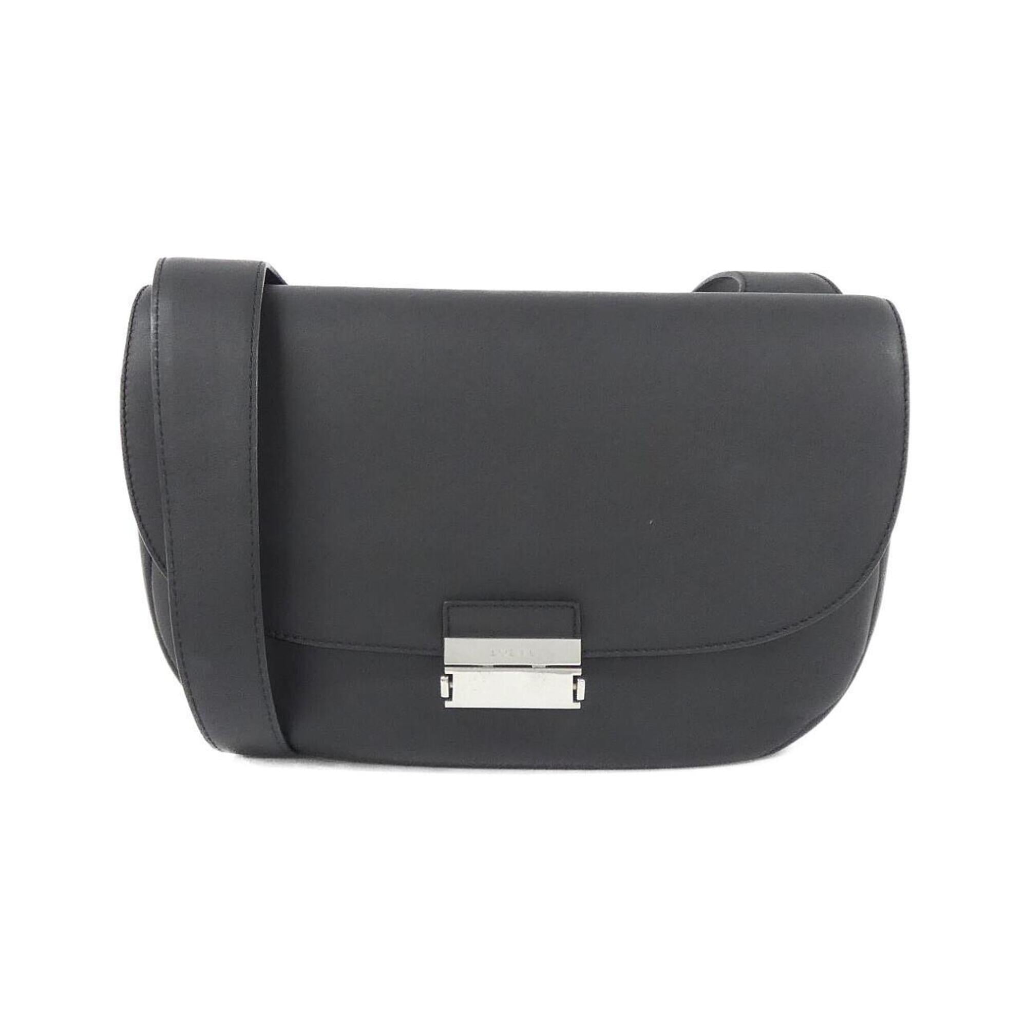 Loewe Black Leather Shoulder Bag (Pre-Owned)