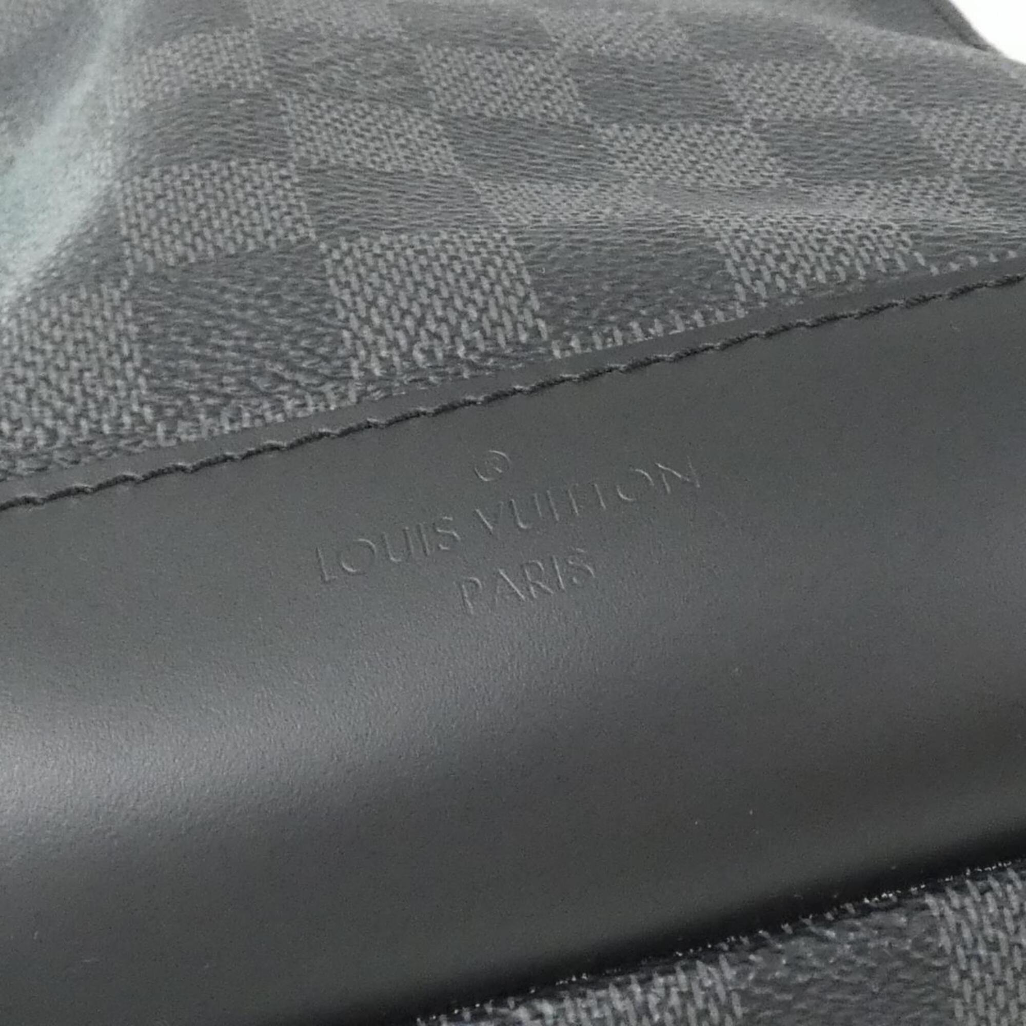 Louis Vuitton Damier Graphite Graphite Damier Graphite Shoulder Bag (Pre-Owned)