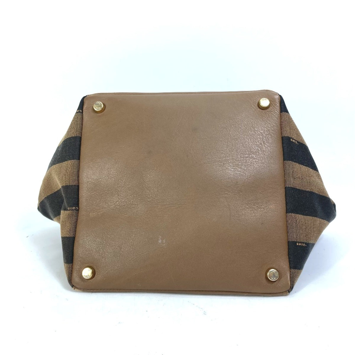 Fendi Brown Leather Handbag (Pre-Owned)