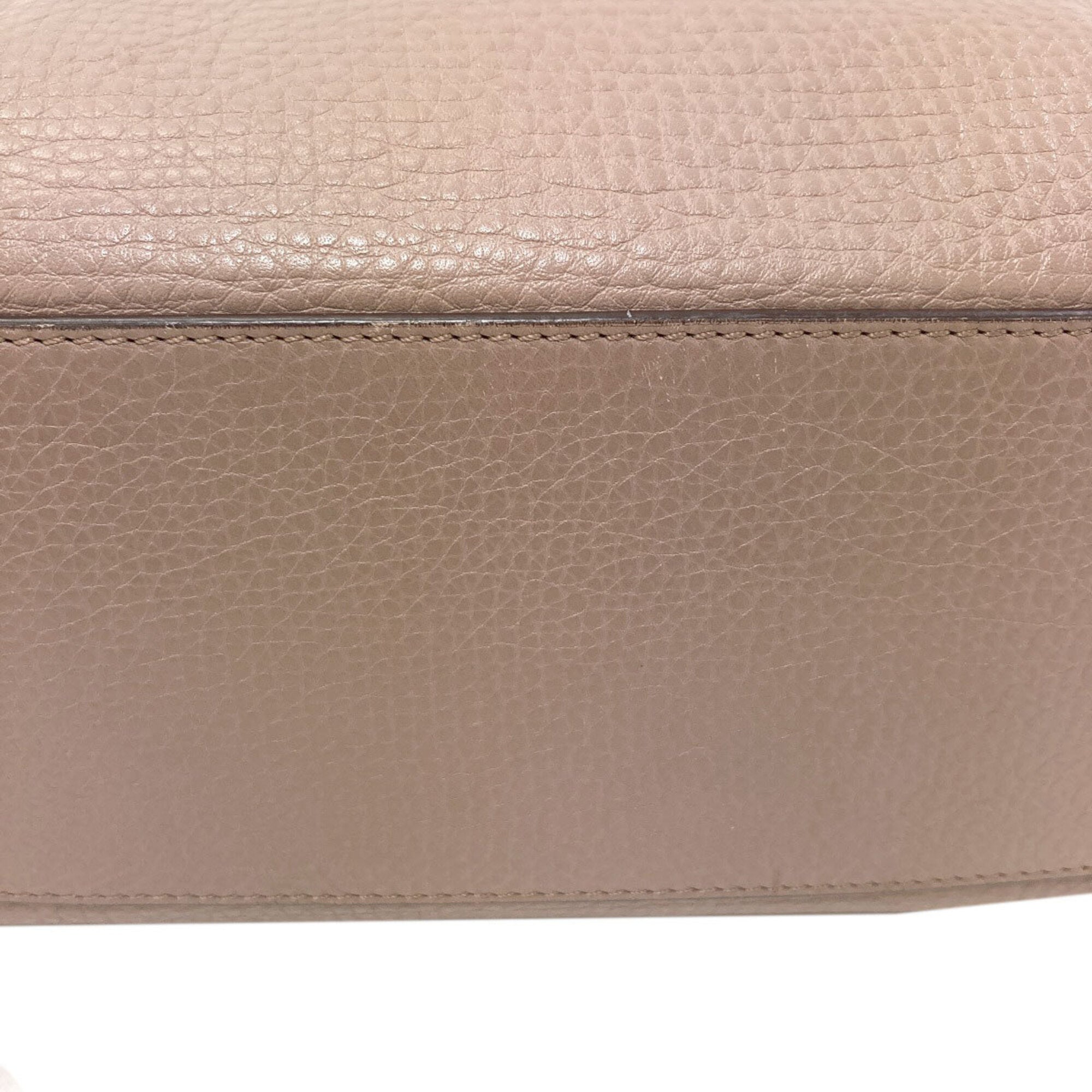 Loewe Amazona Grayish Leather Handbag (Pre-Owned)