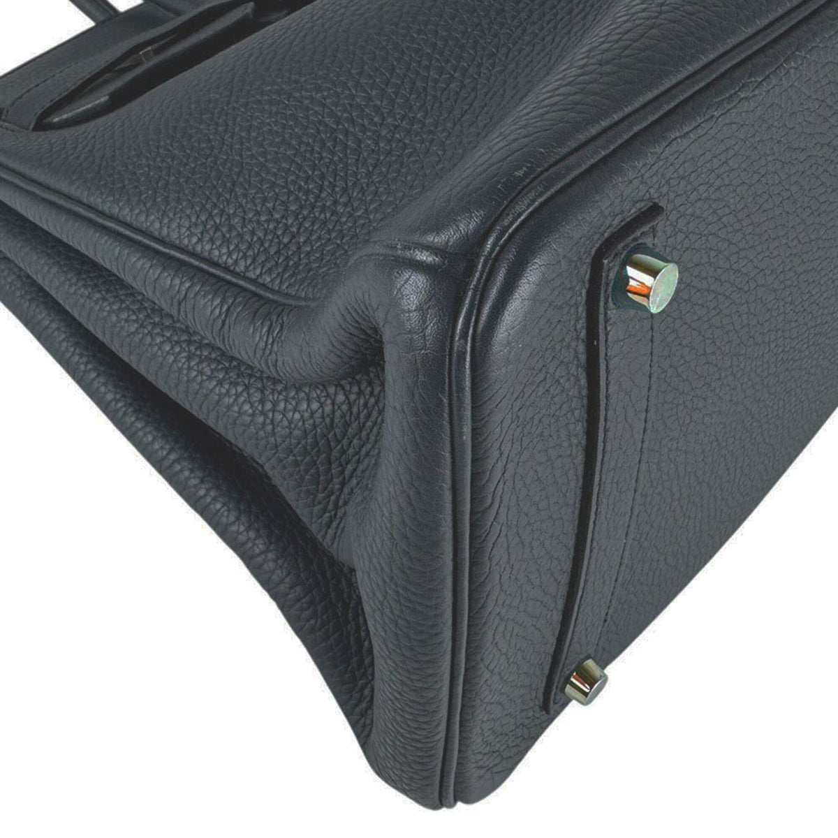 Hermes Black Ardennes Leather Handbag (Pre-Owned)