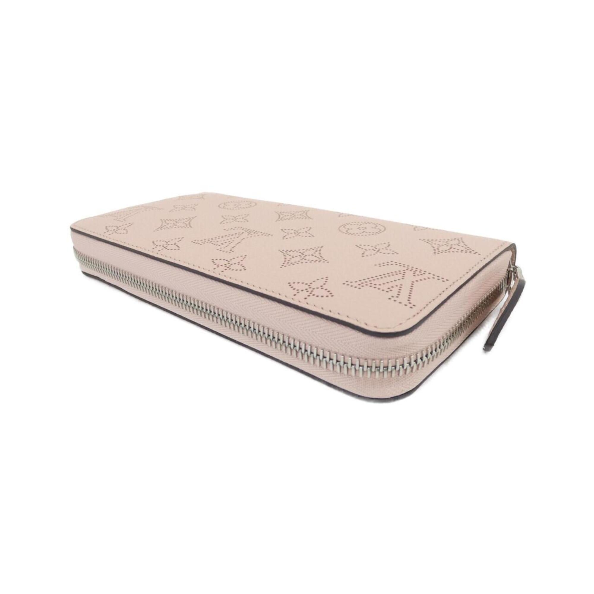 Louis Vuitton Magnolia Pink Leather Long Wallet (Bi-Fold) (Pre-Owned)