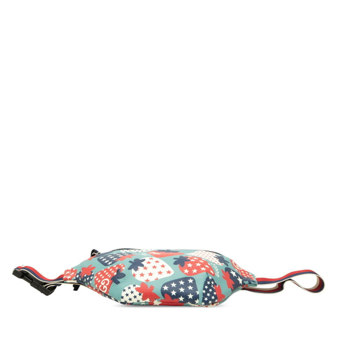 Gucci Blue Multi-Color Pvc Sling Bag (Pre-Owned)