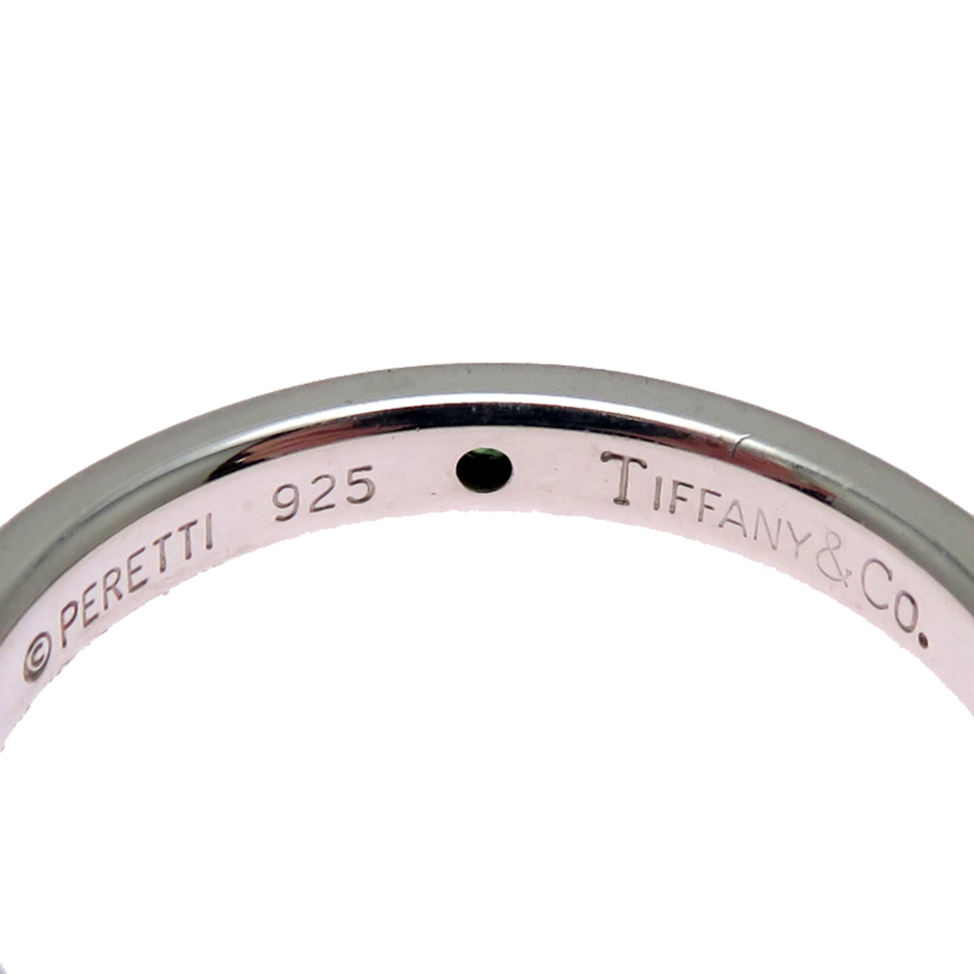 Tiffany Silver 925 Band Ring (Pre-Owned)