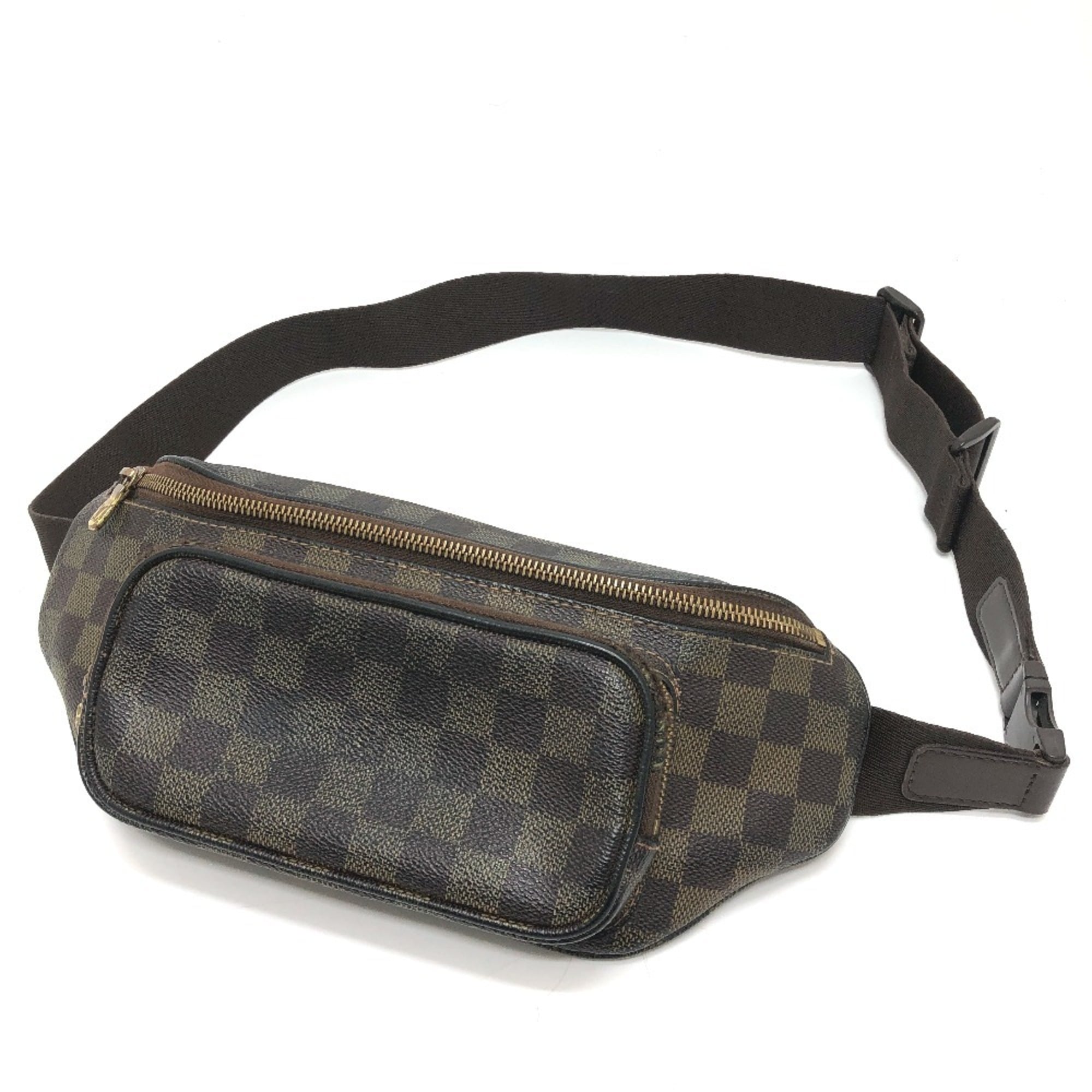 Louis Vuitton Brown Damier Canvas Pouch Sling Bag (Pre-Owned)