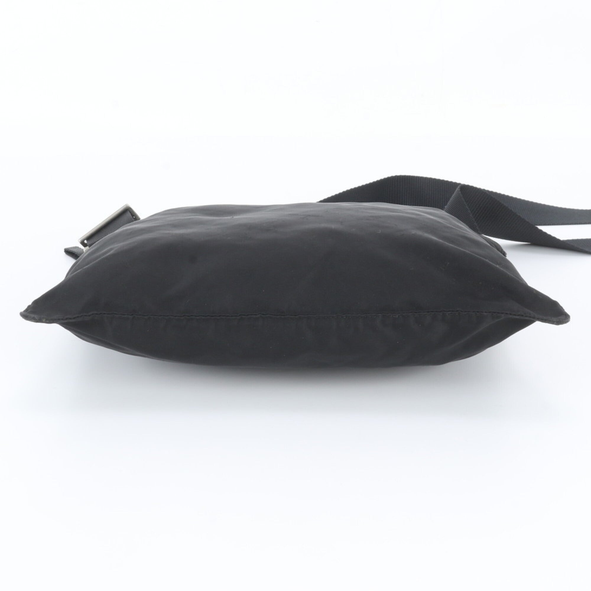 Prada Black Messenger Bag Shoulder Bag (Pre-Owned)