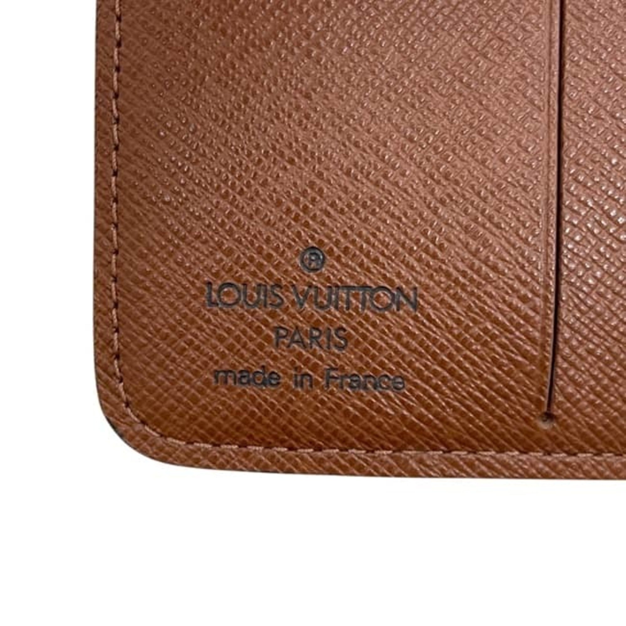 Louis Vuitton Brown Monogram Wallet (Bi-Fold) (Pre-Owned)