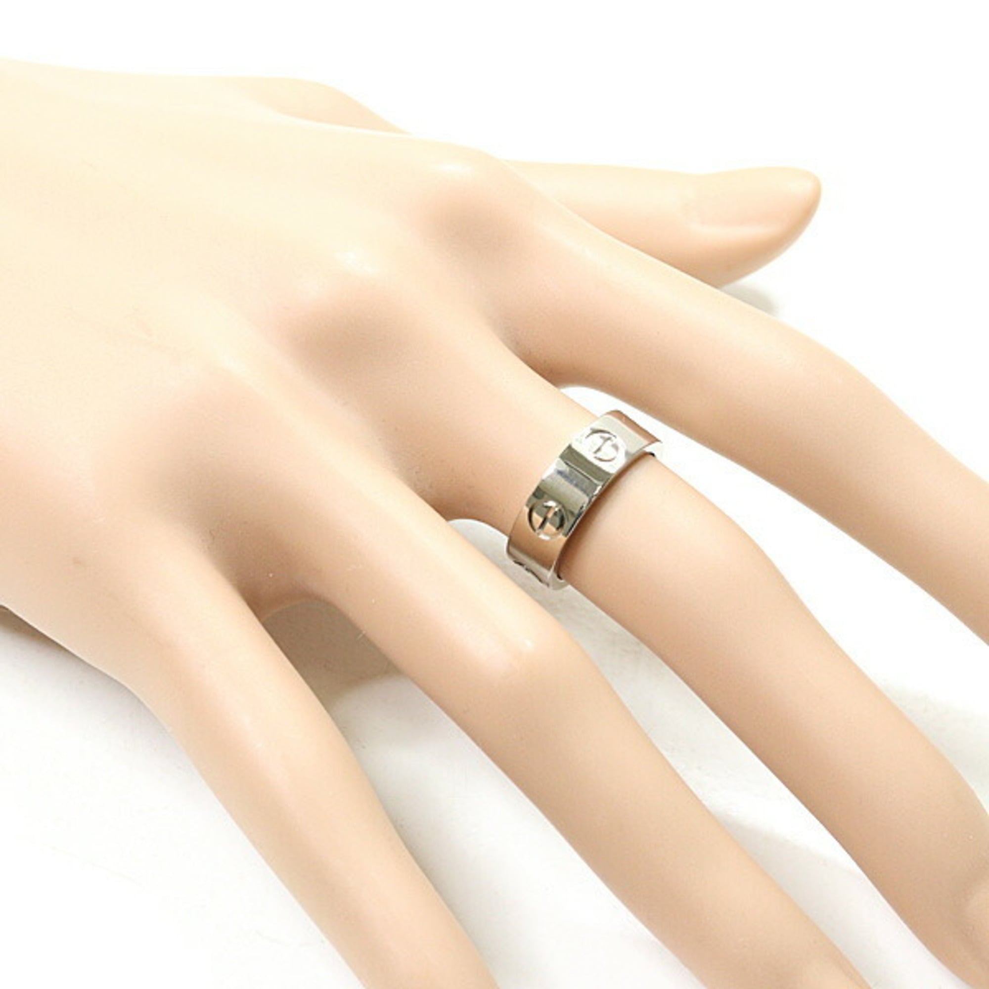 Cartier White Gold White Gold (18K) Band Ring (Pre-Owned)