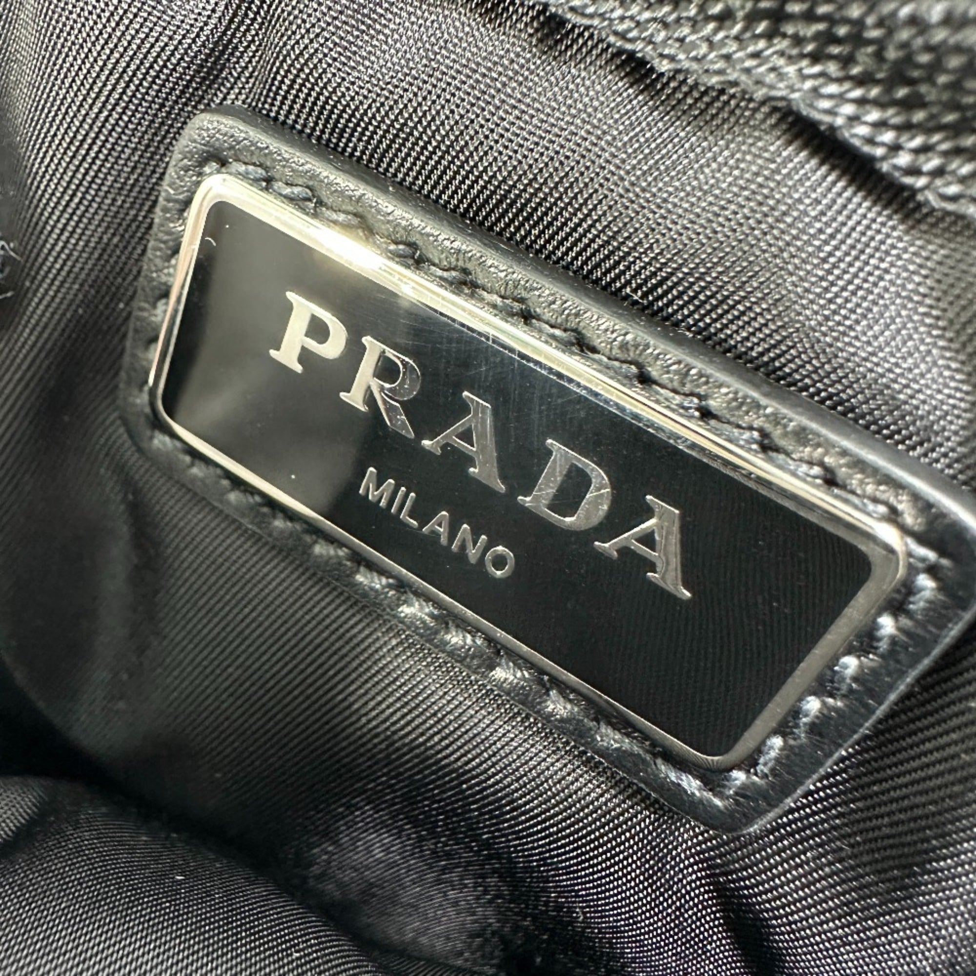 Prada Red Cloth Pouch (Pre-Owned)