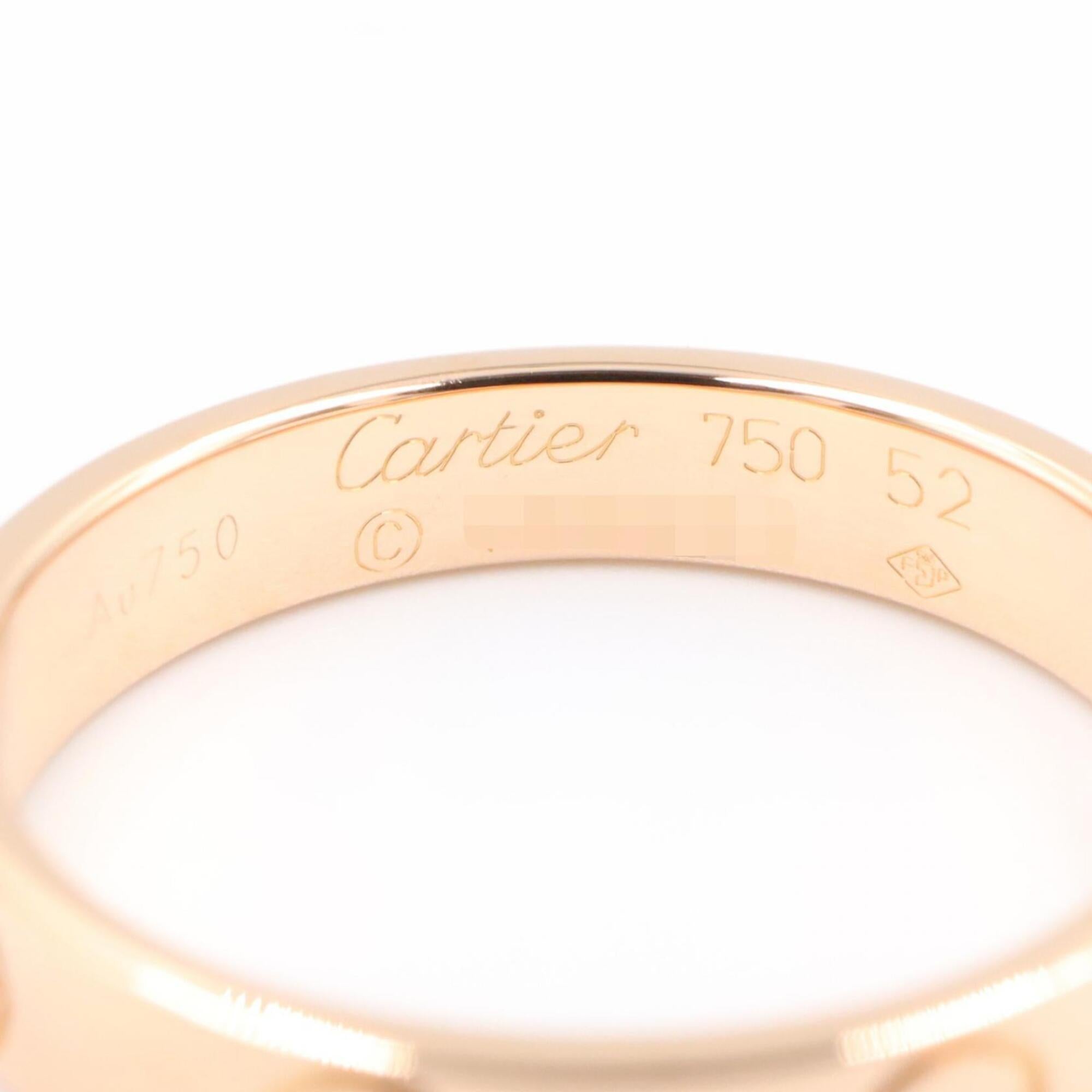 Cartier Gold Pink Gold (18K) Band Ring (Pre-Owned)